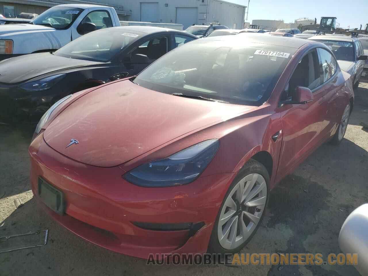 5YJ3E1EBXNF128060 TESLA MODEL 3 2022