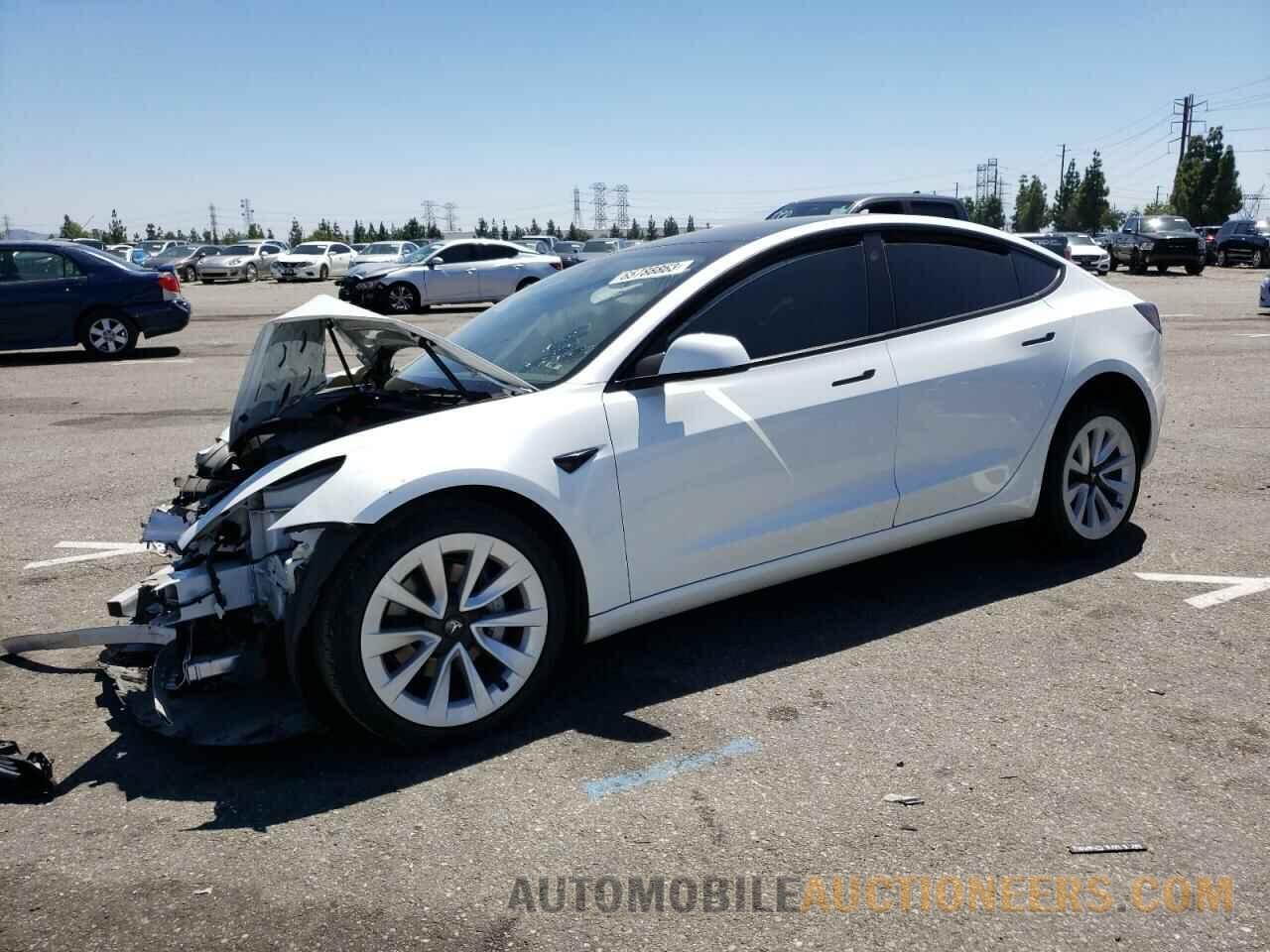 5YJ3E1EBXNF137700 TESLA MODEL 3 2022