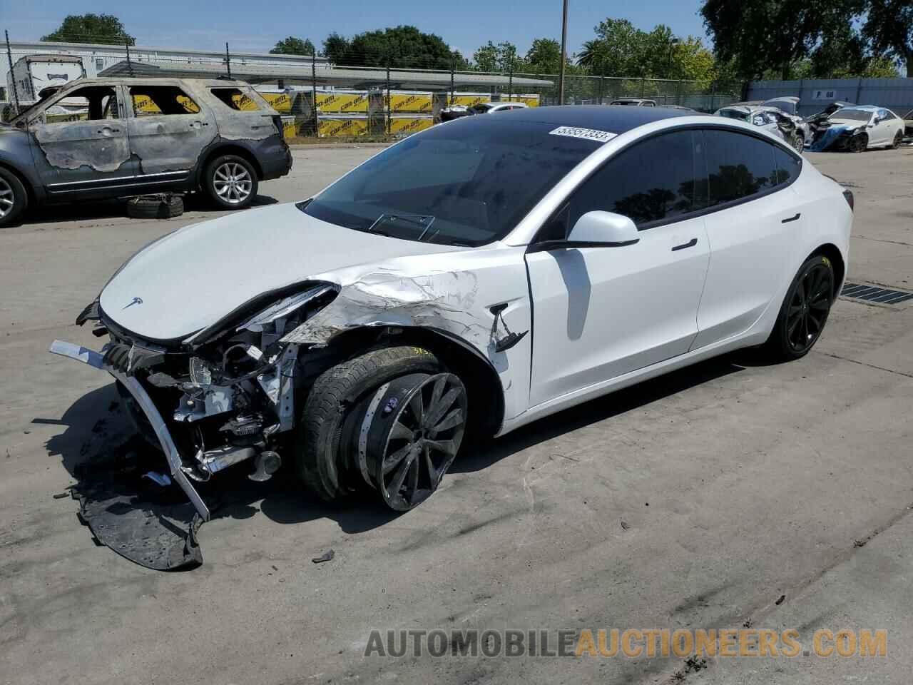 5YJ3E1EBXNF138331 TESLA MODEL 3 2022