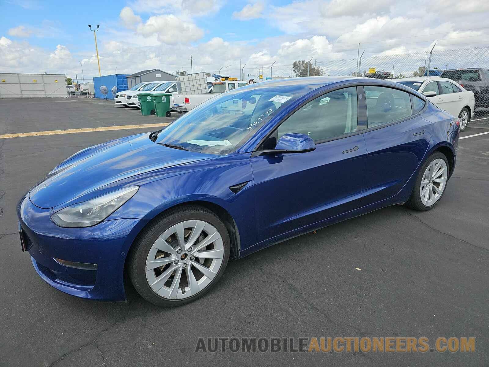 5YJ3E1EBXNF144212 Tesla Model 3 2022