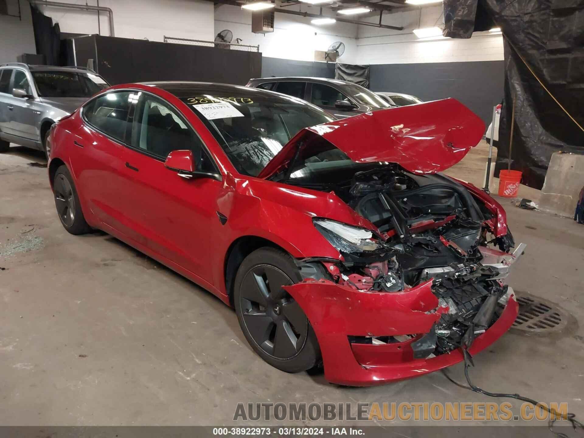 5YJ3E1EBXNF152018 TESLA MODEL 3 2022