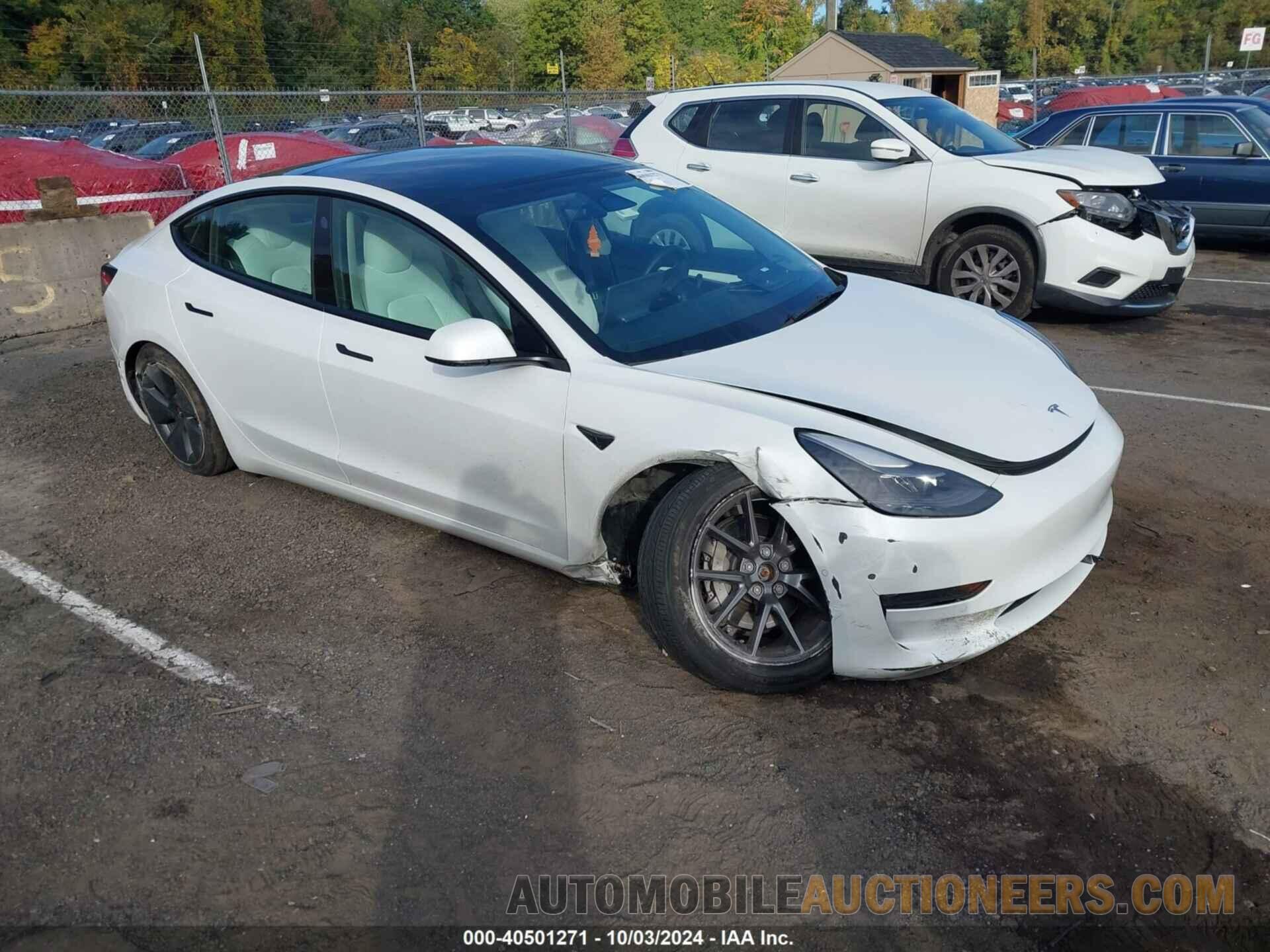 5YJ3E1EBXNF152469 TESLA MODEL 3 2022