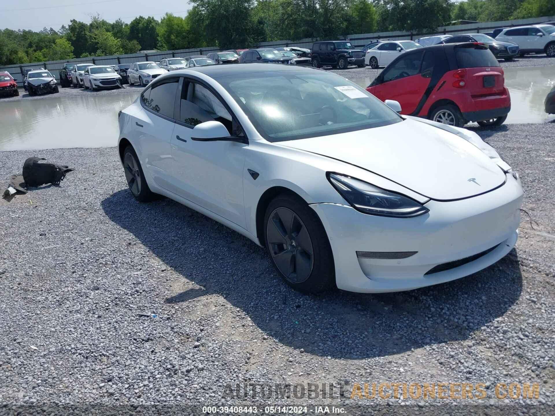 5YJ3E1EBXNF152813 TESLA MODEL 3 2022