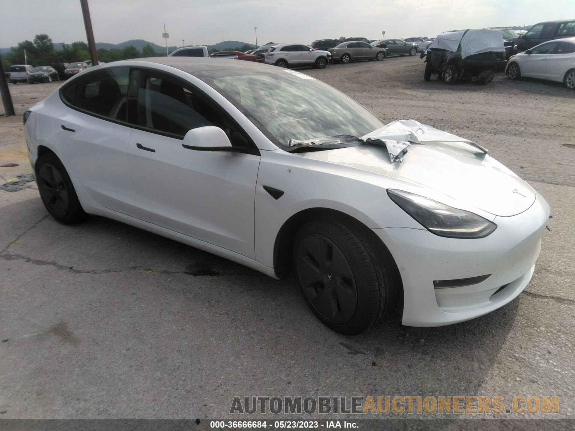 5YJ3E1EBXNF156859 TESLA MODEL 3 2022