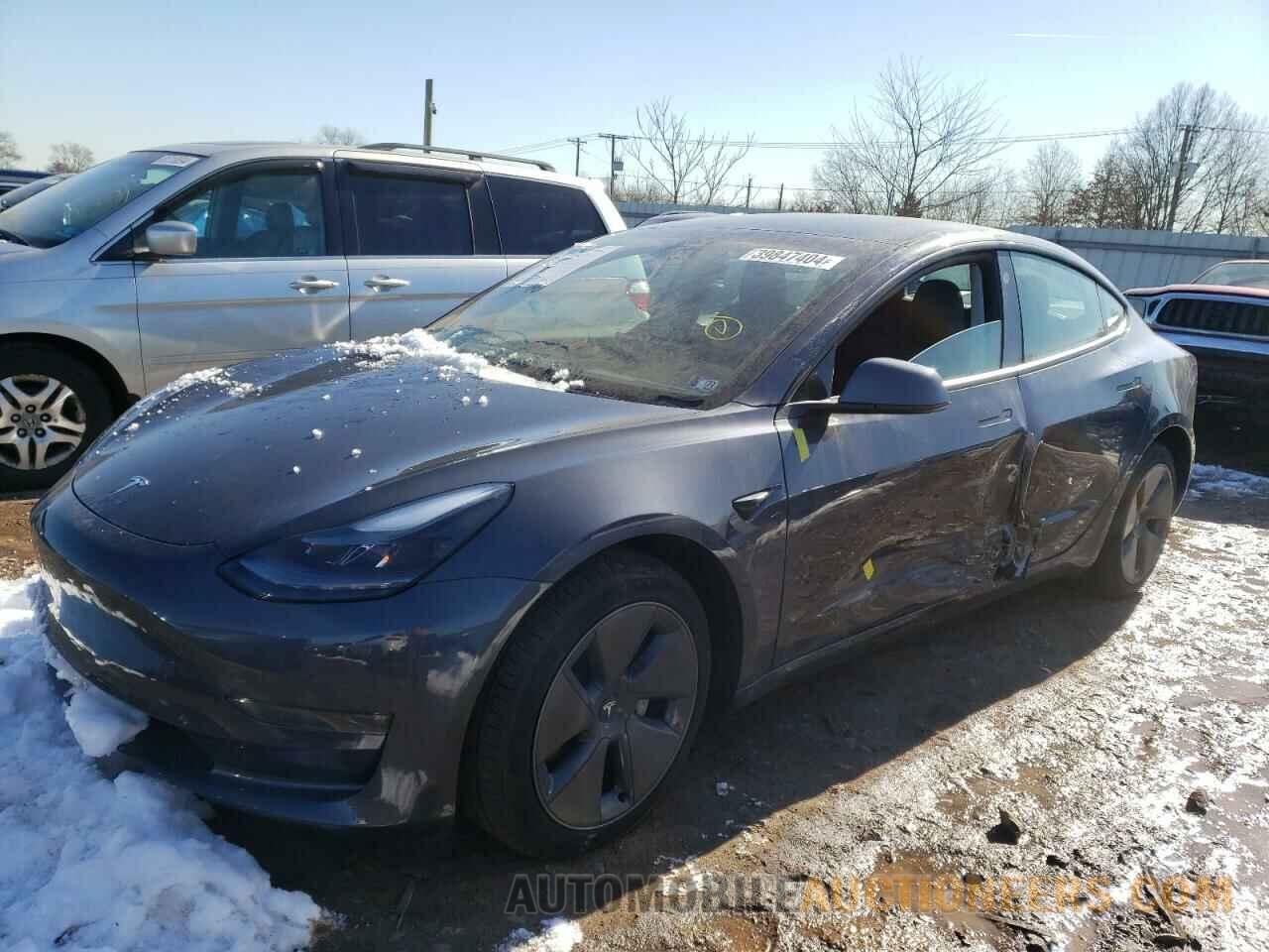 5YJ3E1EBXNF162581 TESLA MODEL 3 2022