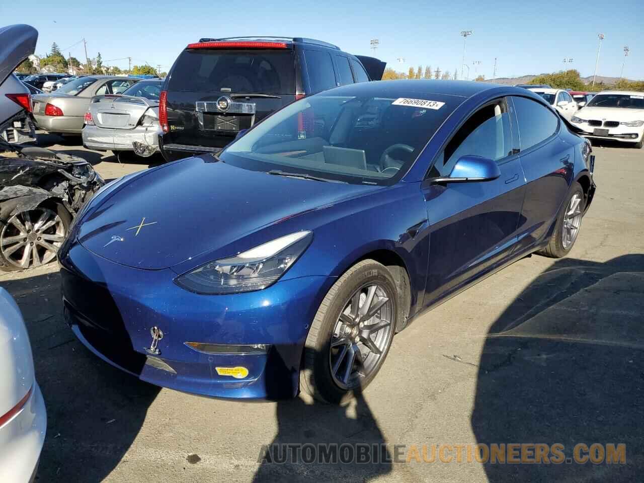 5YJ3E1EBXNF179283 TESLA MODEL 3 2022