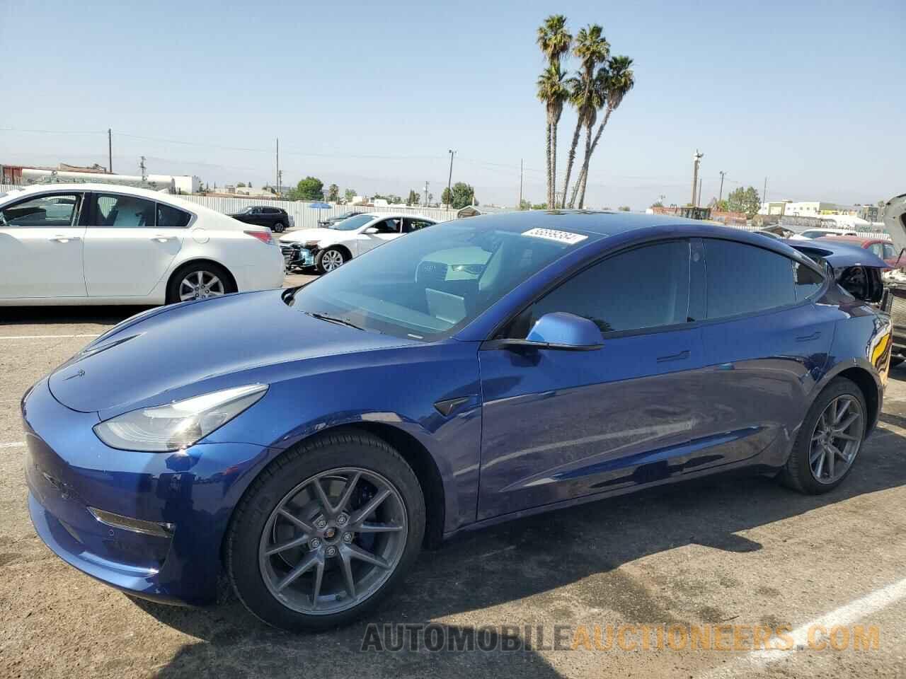 5YJ3E1EBXNF183463 TESLA MODEL 3 2022