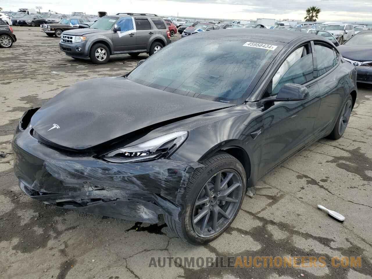 5YJ3E1EBXNF183480 TESLA MODEL 3 2022