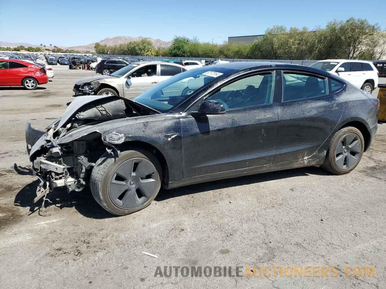 5YJ3E1EBXNF186458 TESLA MODEL 3 2022