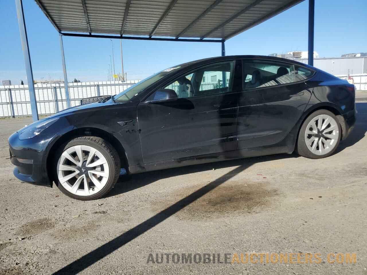 5YJ3E1EBXNF187450 TESLA MODEL 3 2022