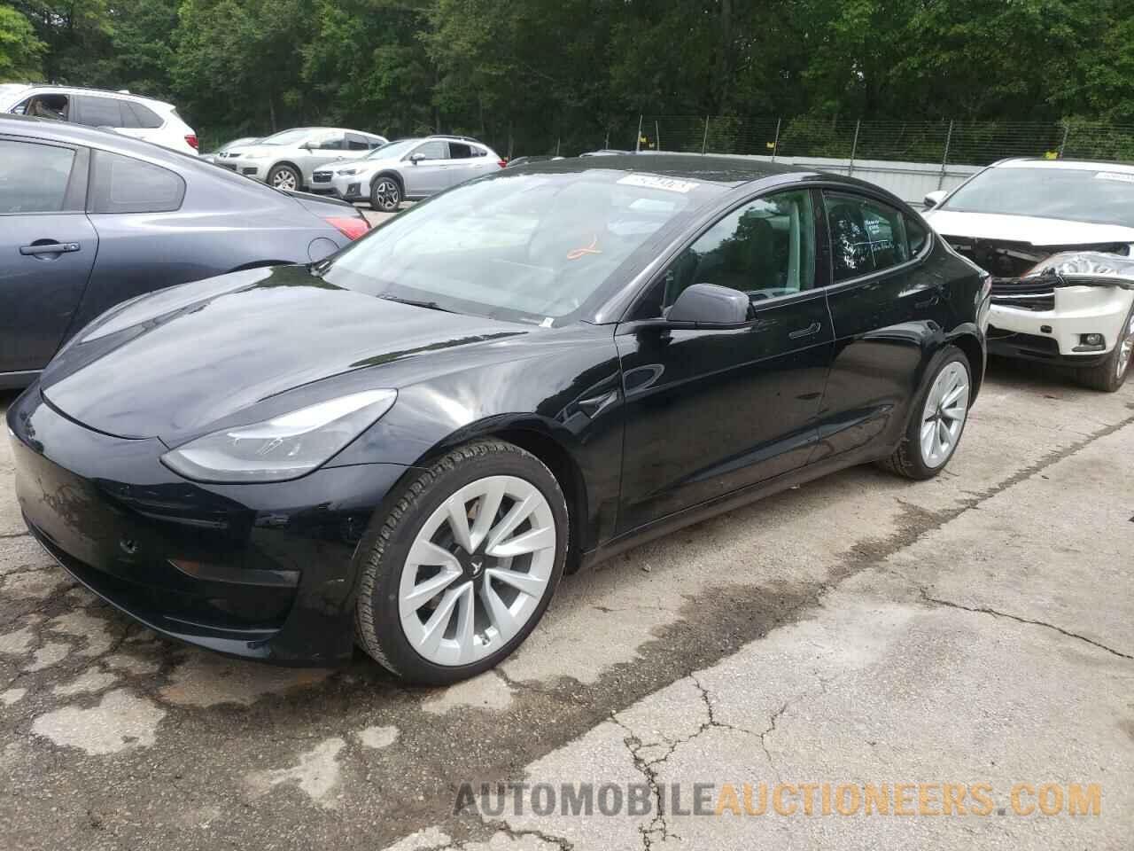 5YJ3E1EBXNF187920 TESLA MODEL 3 2022