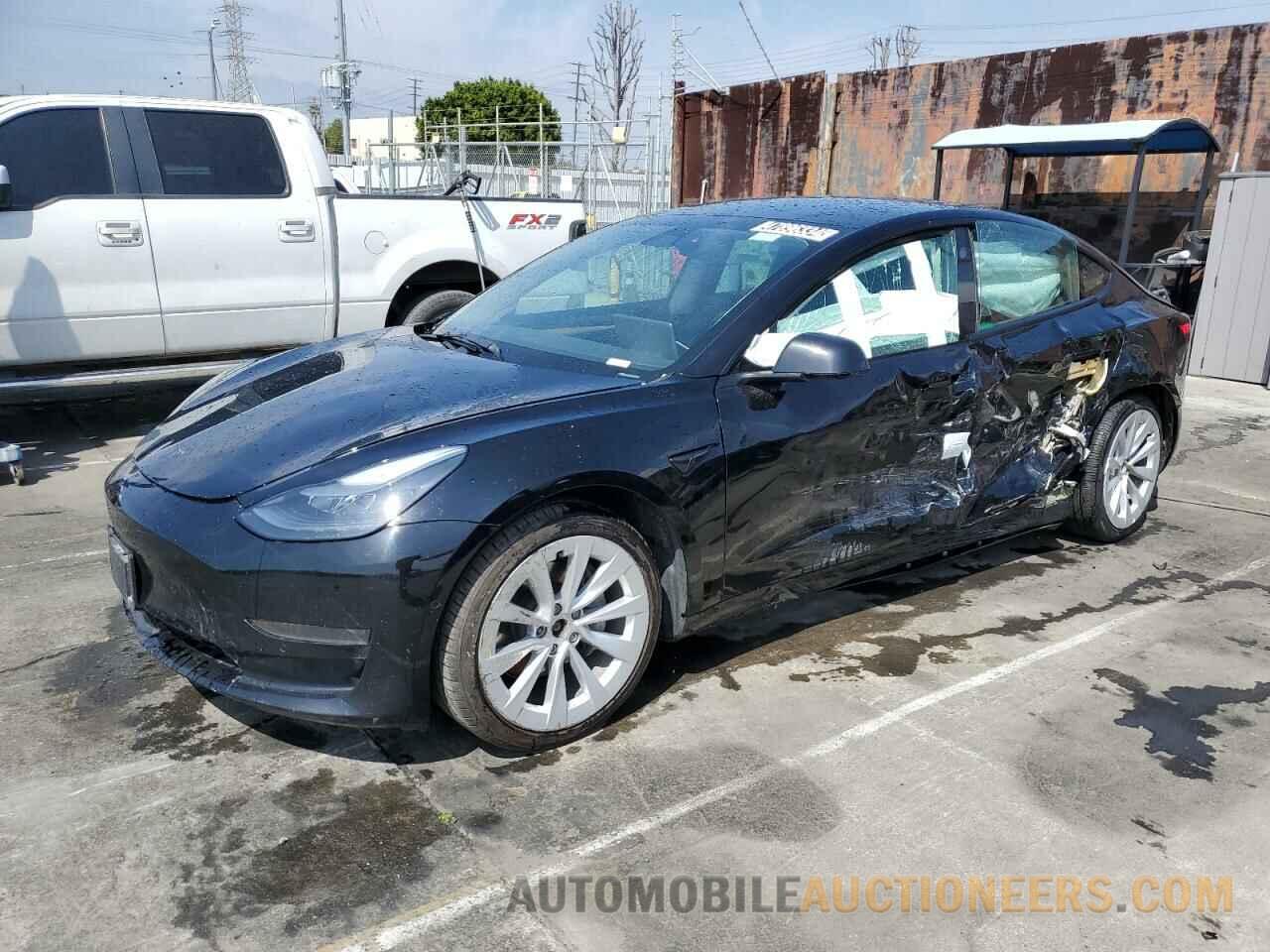 5YJ3E1EBXNF192275 TESLA MODEL 3 2022