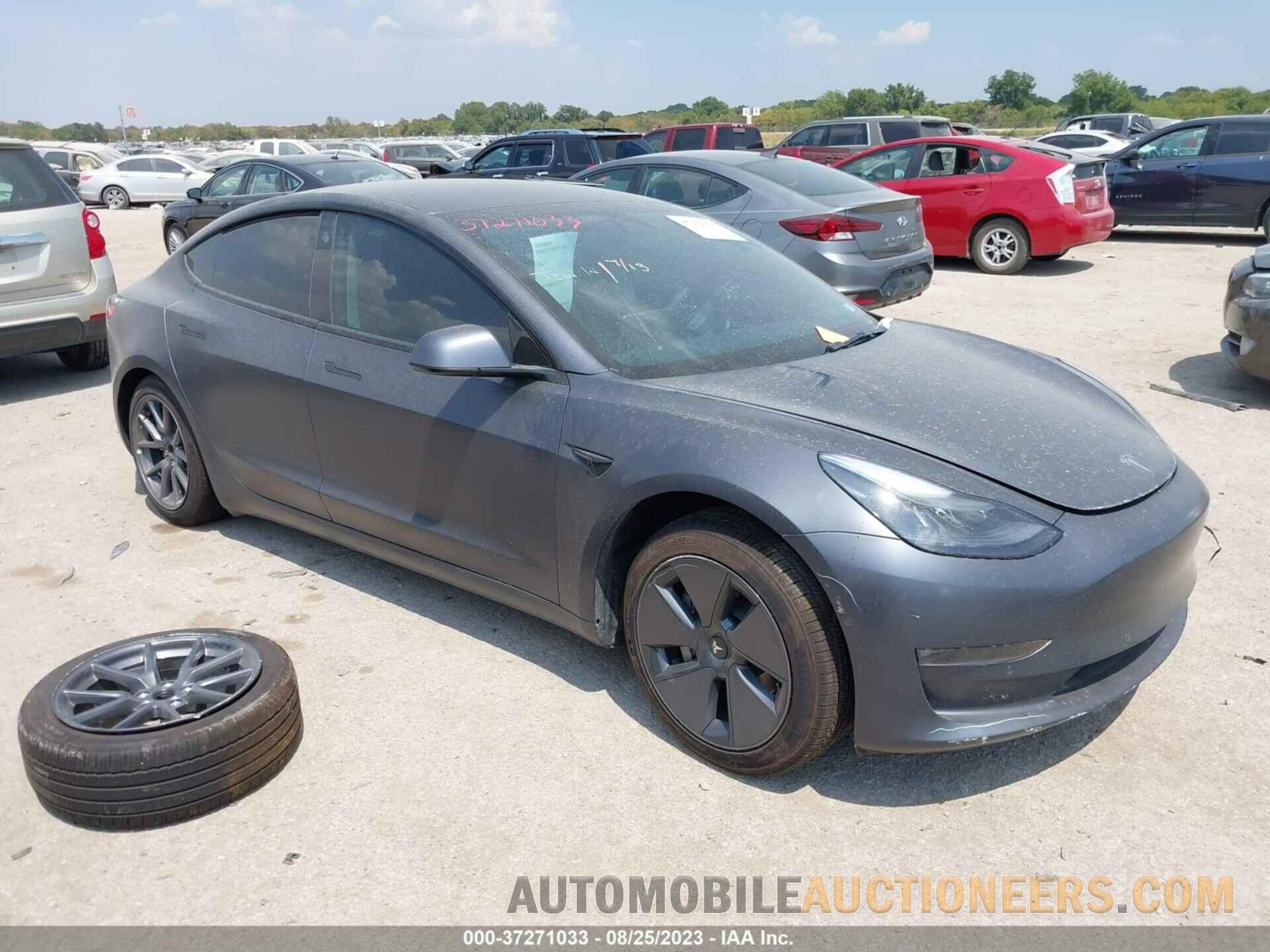 5YJ3E1EBXNF207616 TESLA MODEL 3 2022