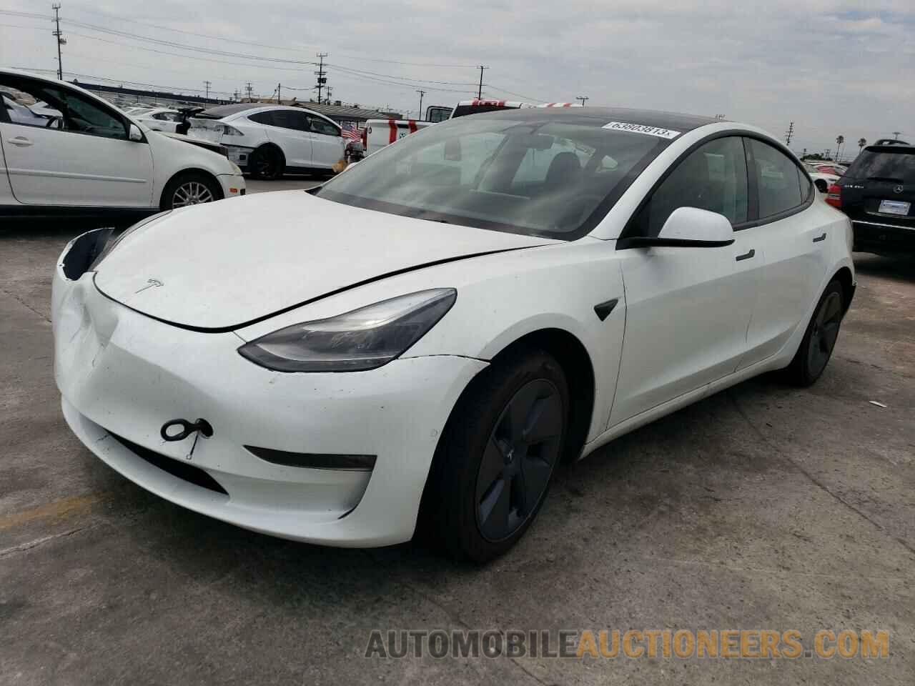 5YJ3E1EBXNF212976 TESLA MODEL 3 2022