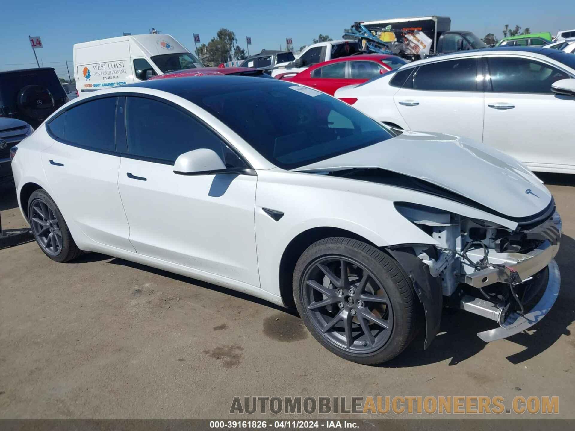 5YJ3E1EBXNF221693 TESLA MODEL 3 2022