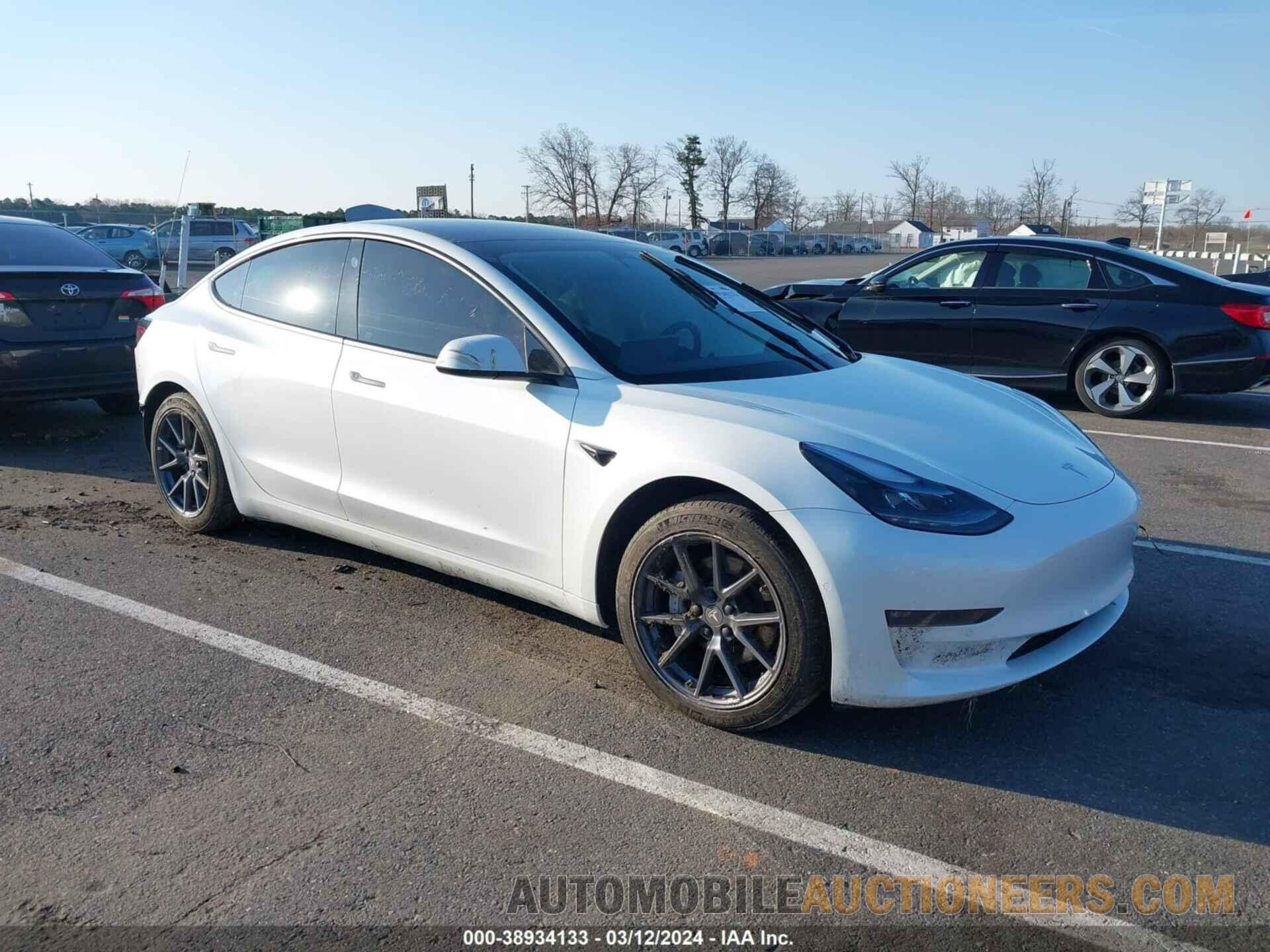 5YJ3E1EBXNF227073 TESLA MODEL 3 2022