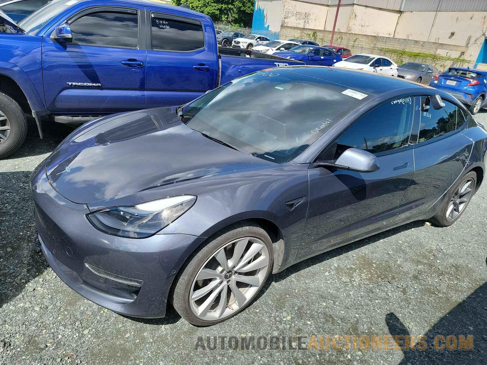 5YJ3E1EBXNF235691 Tesla Model 3 2022