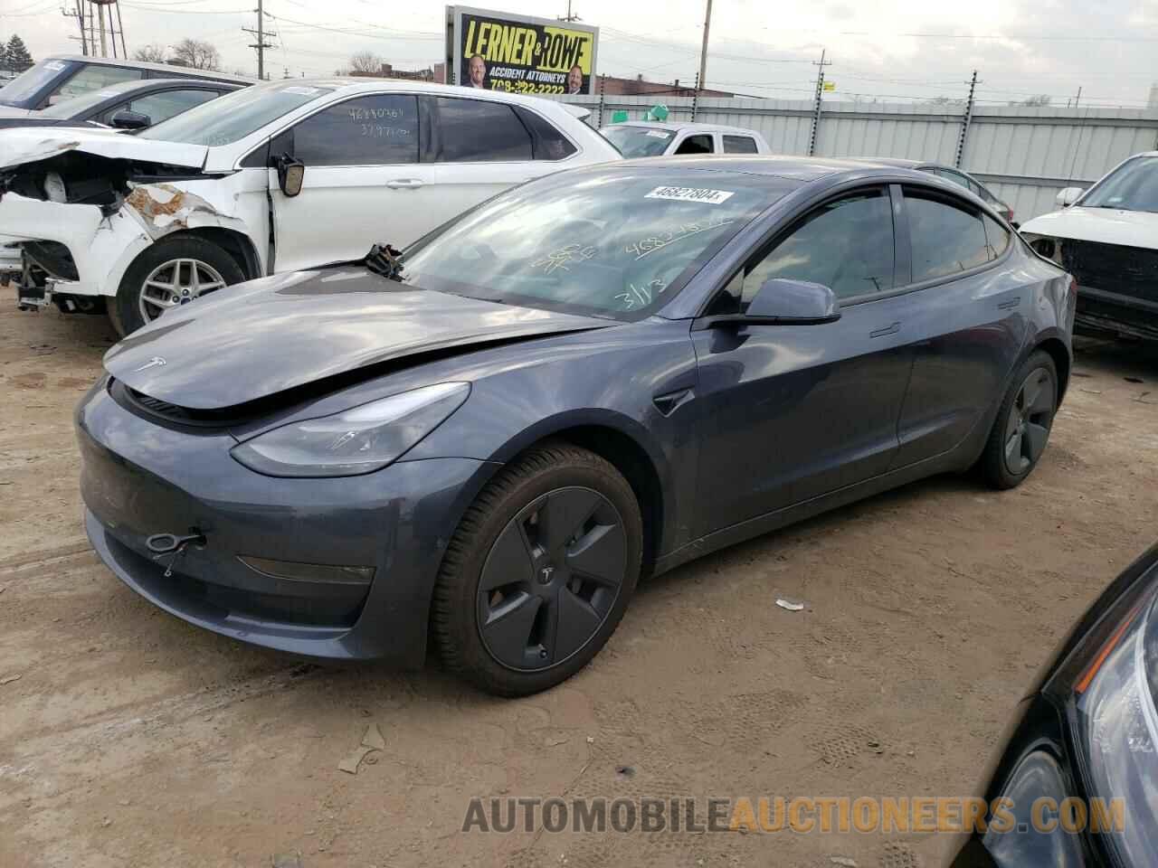 5YJ3E1EBXNF238008 TESLA MODEL 3 2022