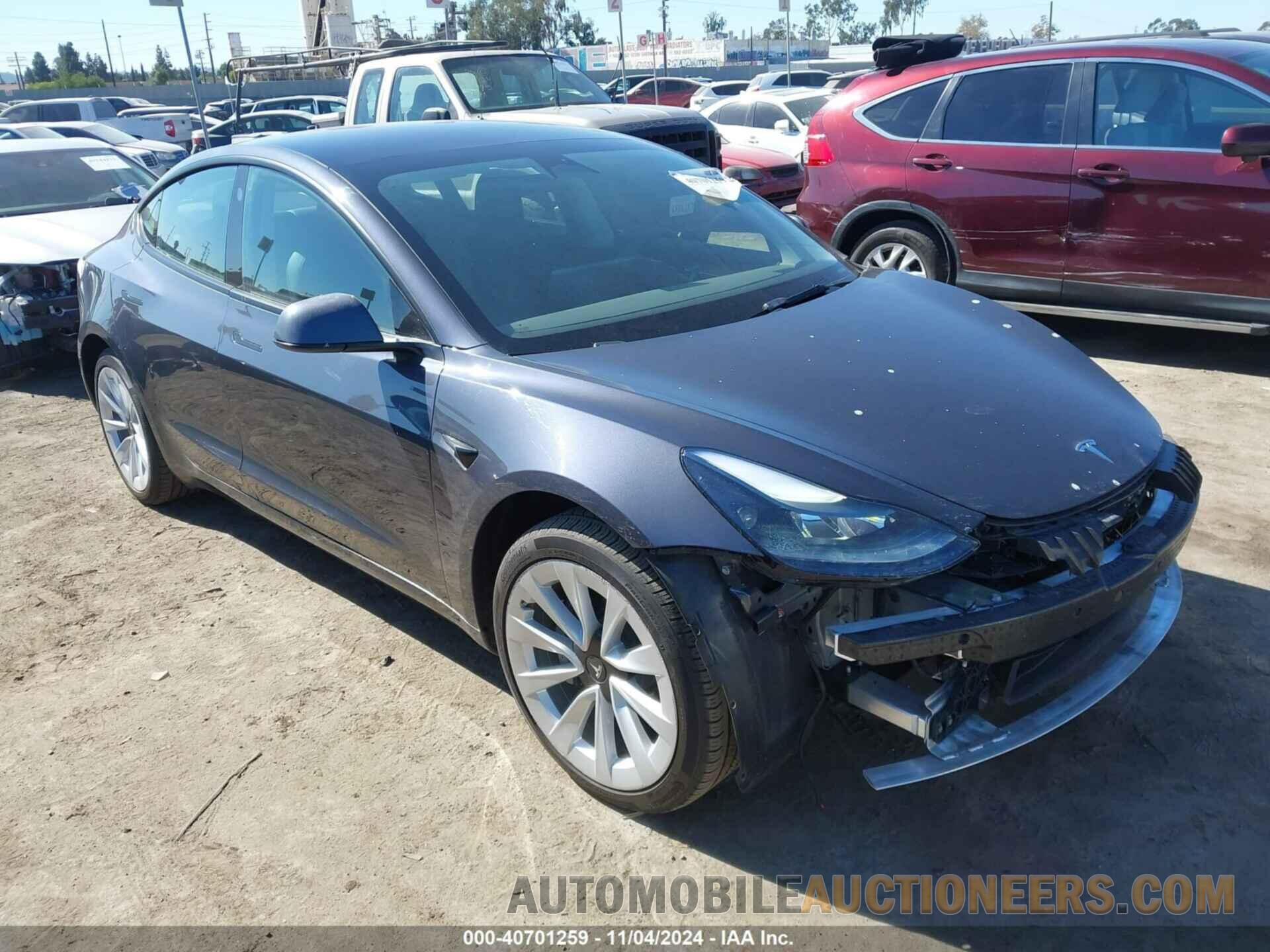 5YJ3E1EBXNF240339 TESLA MODEL 3 2022