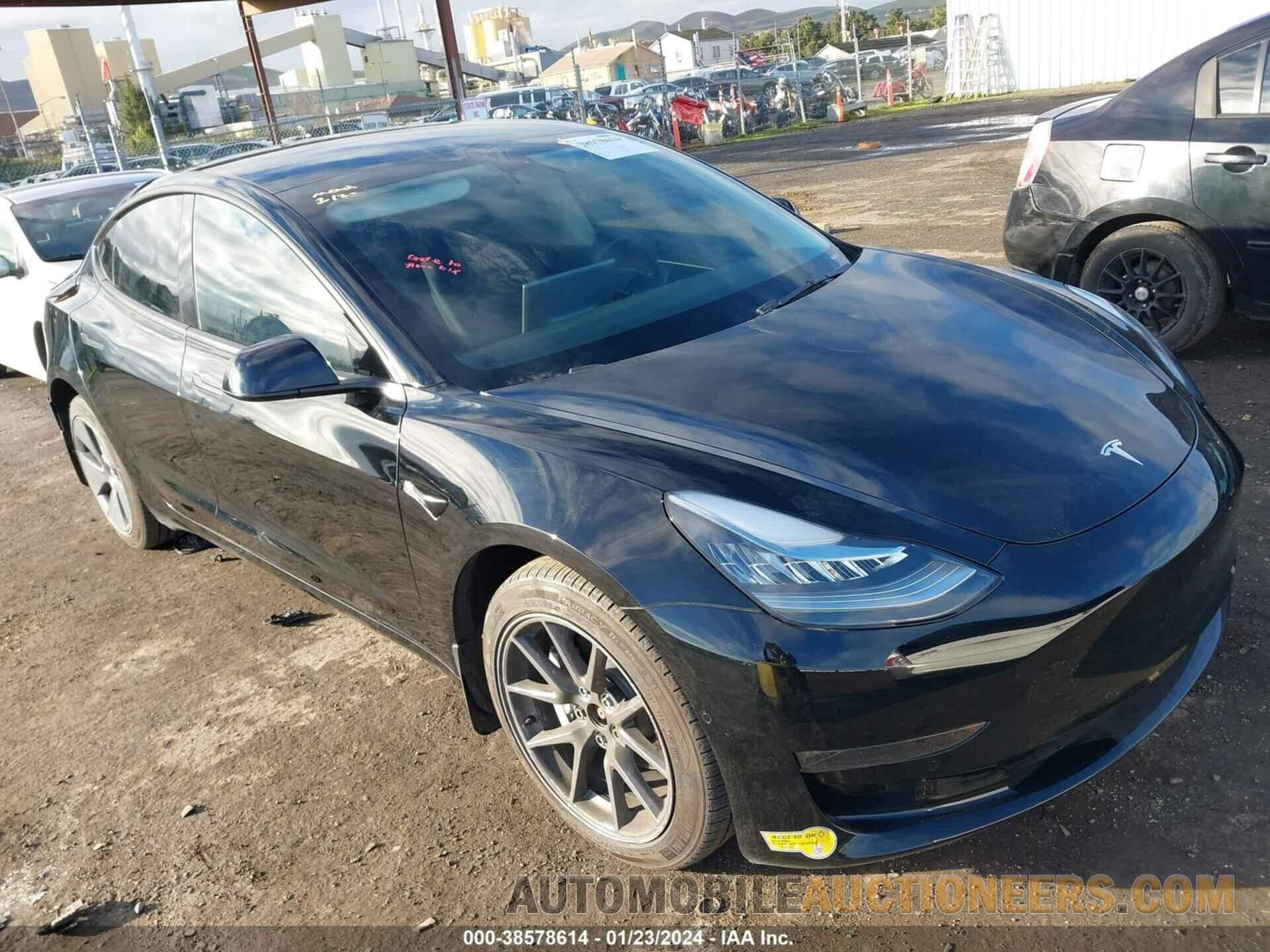 5YJ3E1EBXNF245461 TESLA MODEL 3 2022