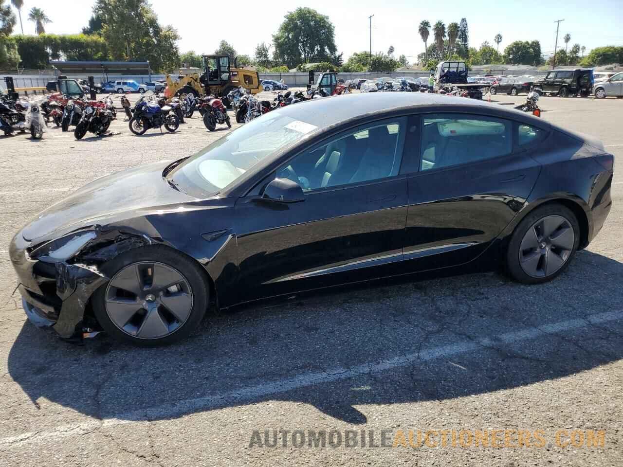 5YJ3E1EBXNF246383 TESLA MODEL 3 2022