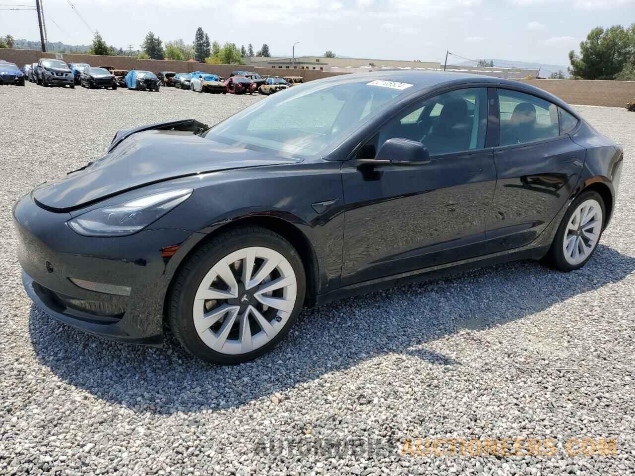 5YJ3E1EBXNF254418 TESLA MODEL 3 2022