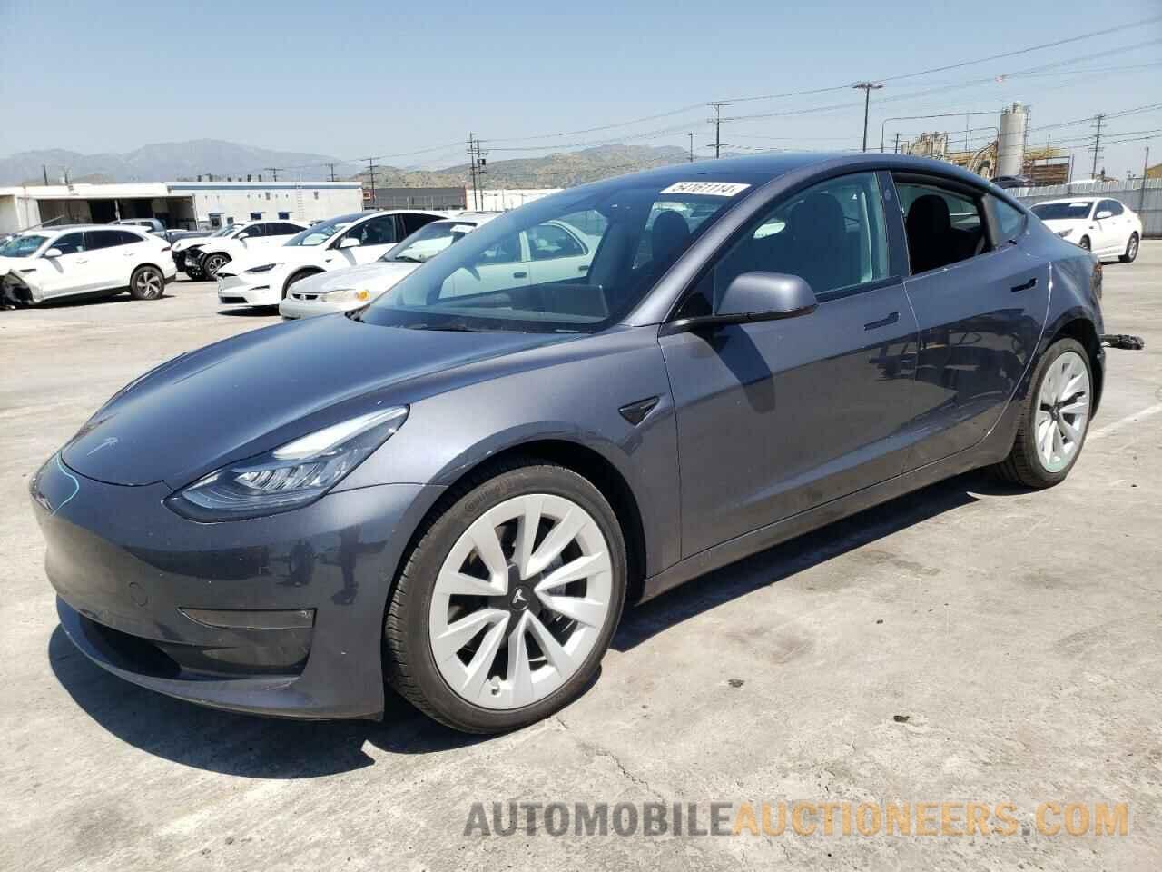 5YJ3E1EBXNF262258 TESLA MODEL 3 2022