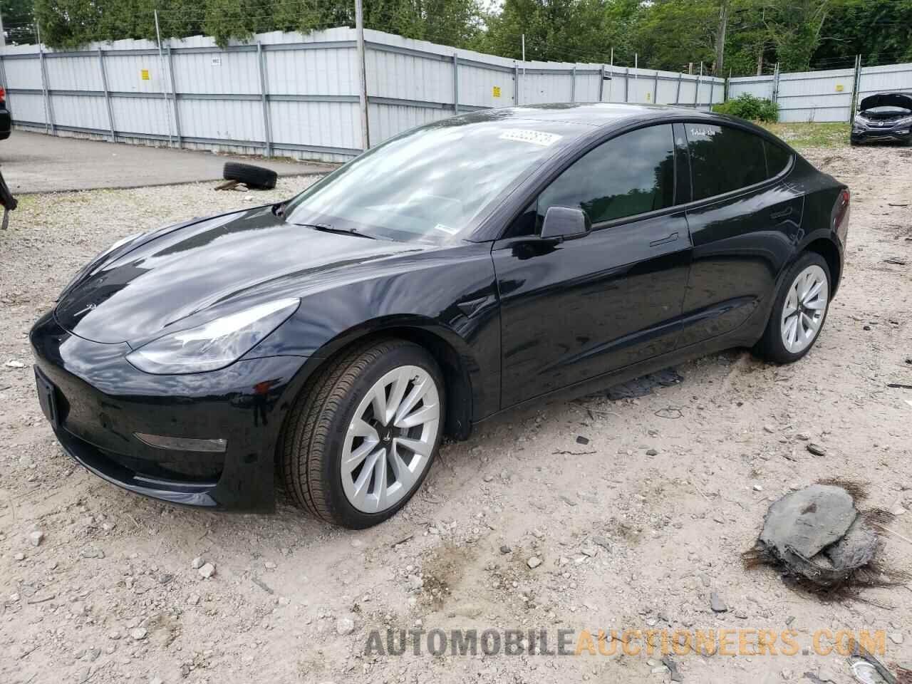 5YJ3E1EBXNF264351 TESLA MODEL 3 2022