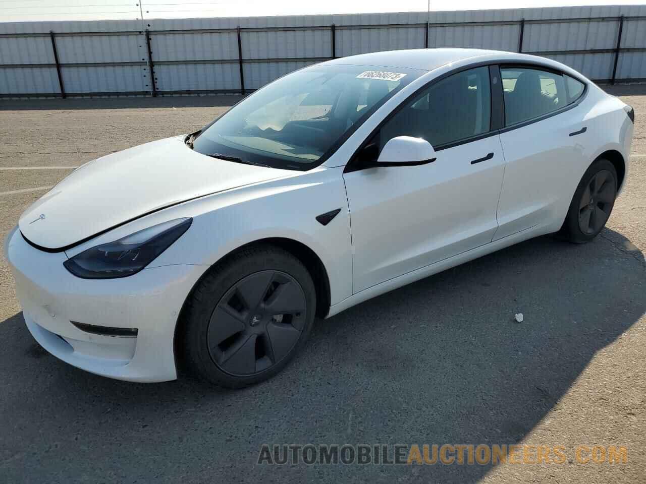 5YJ3E1EBXNF265046 TESLA MODEL 3 2022