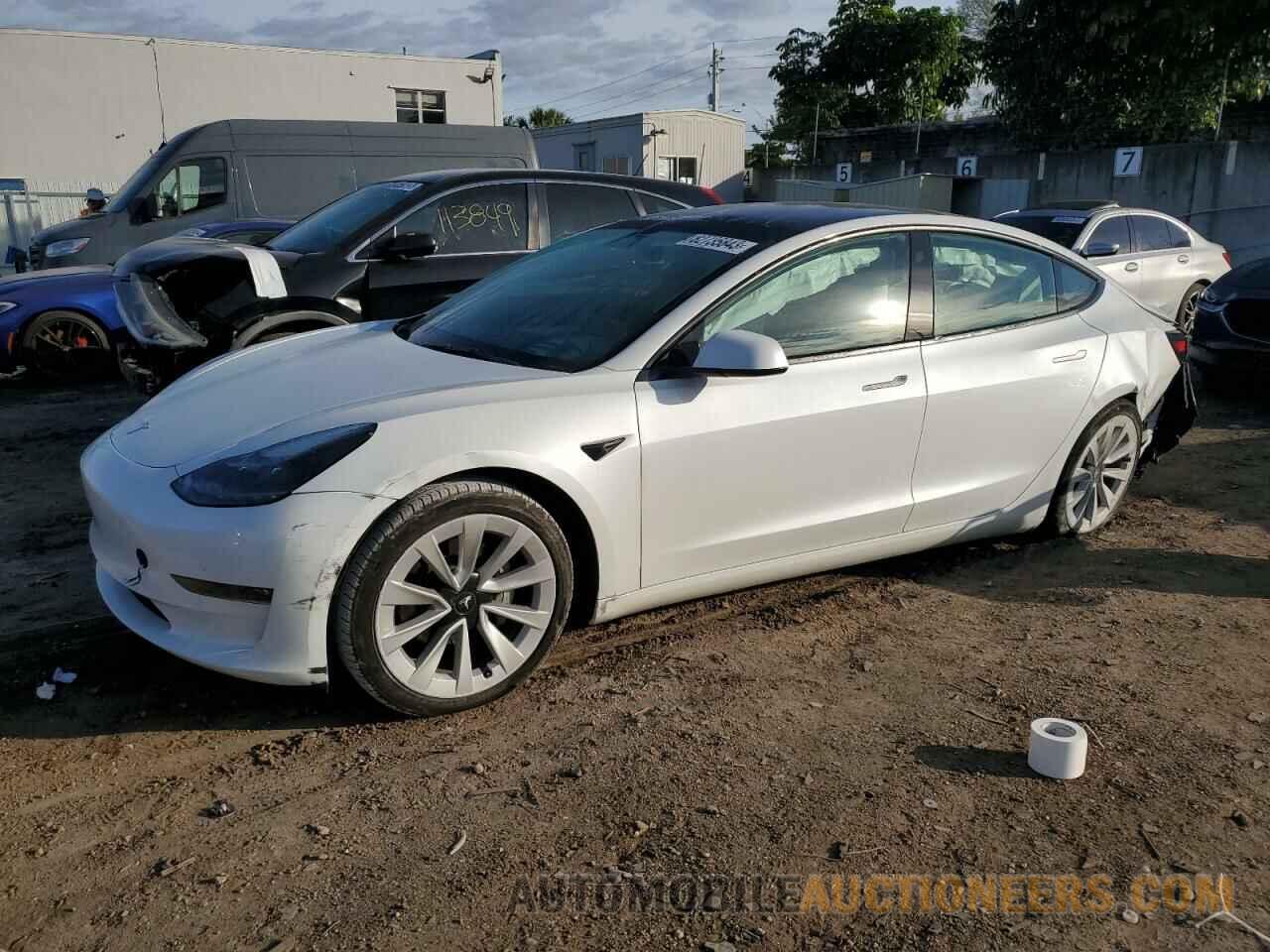 5YJ3E1EBXNF270120 TESLA MODEL 3 2022