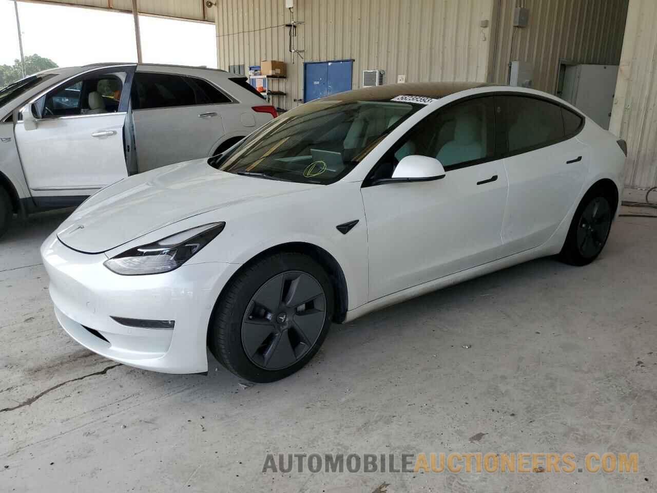 5YJ3E1EBXNF270683 TESLA MODEL 3 2022