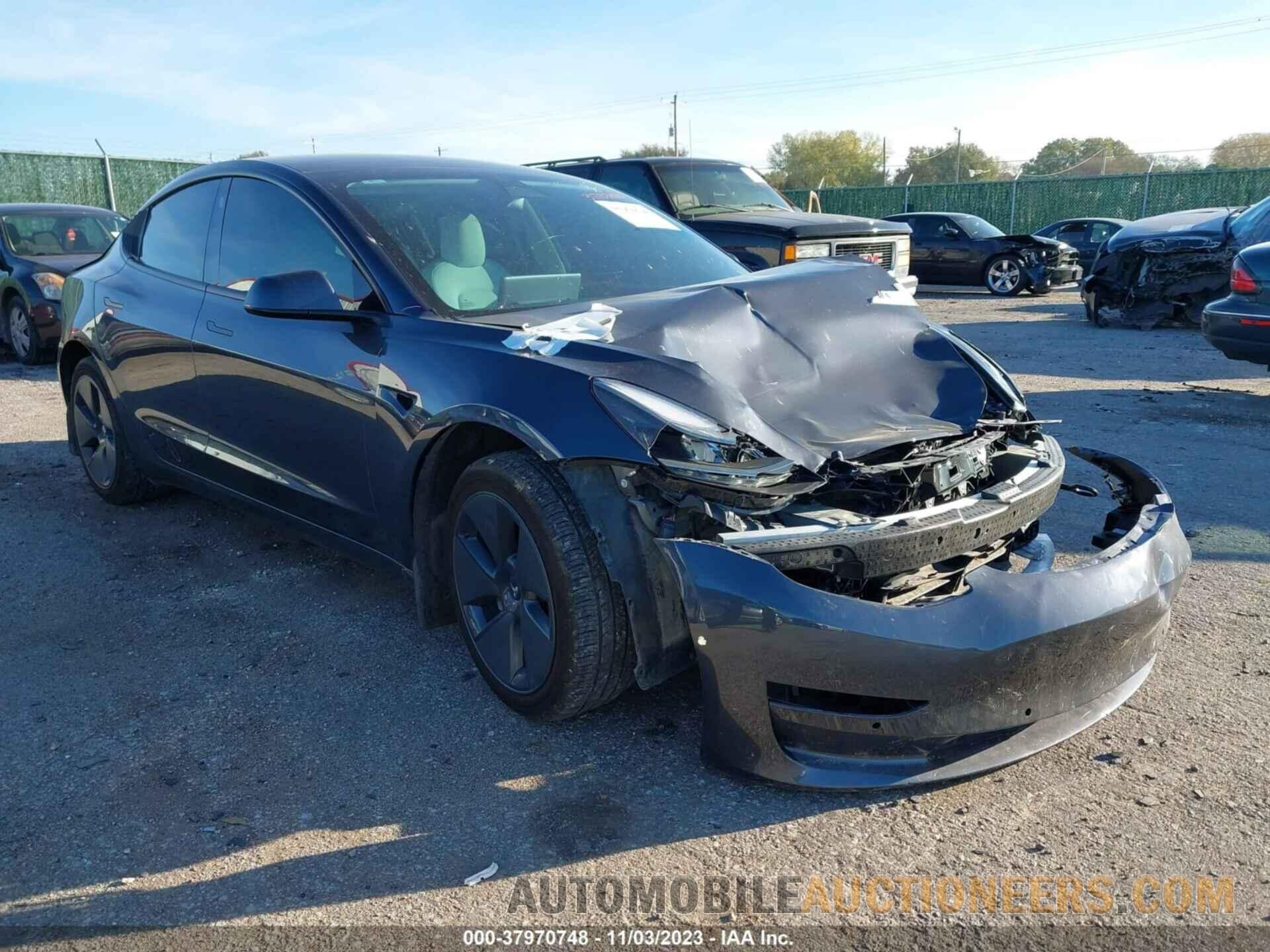 5YJ3E1EBXNF273230 TESLA MODEL 3 2022