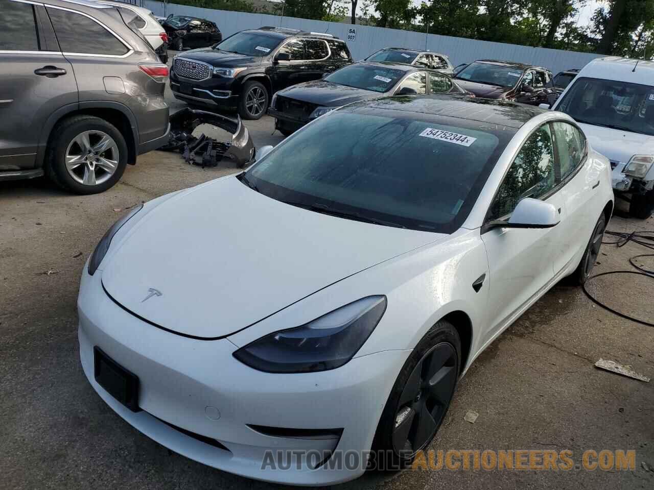 5YJ3E1EBXNF273406 TESLA MODEL 3 2022