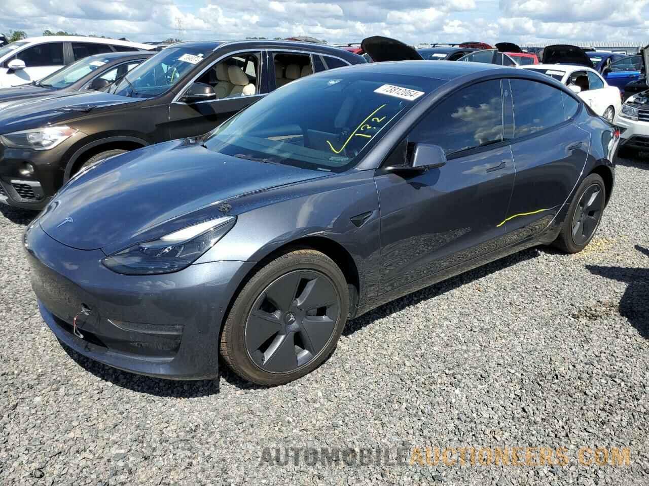 5YJ3E1EBXNF287404 TESLA MODEL 3 2022