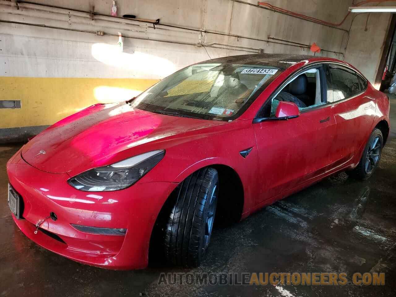 5YJ3E1EBXNF288875 TESLA MODEL 3 2022