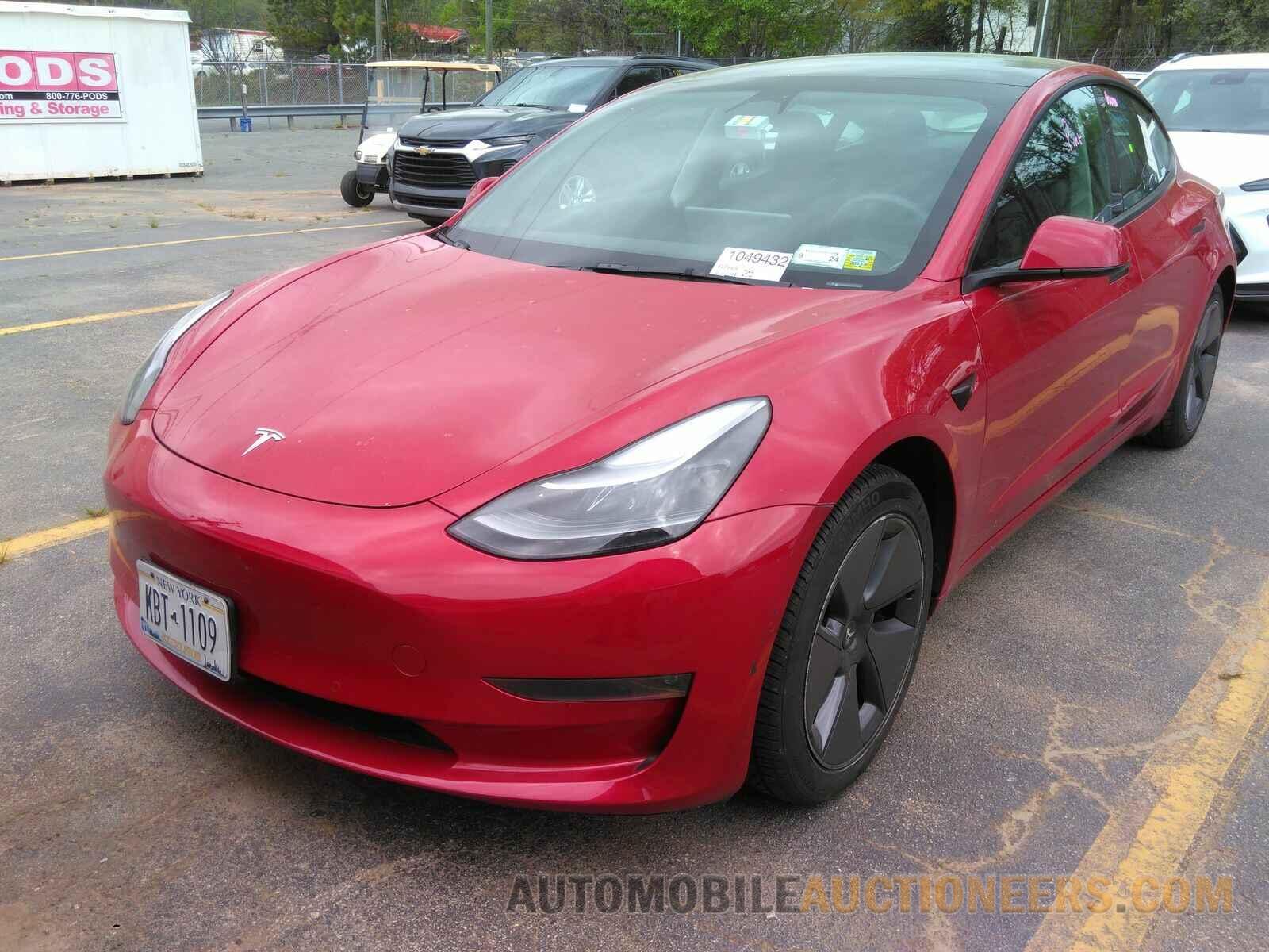 5YJ3E1EBXNF289671 Tesla Model 3 2022