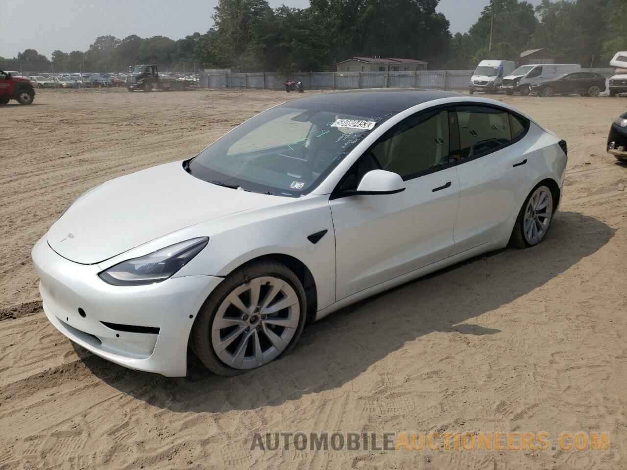 5YJ3E1EBXNF290545 TESLA MODEL 3 2022