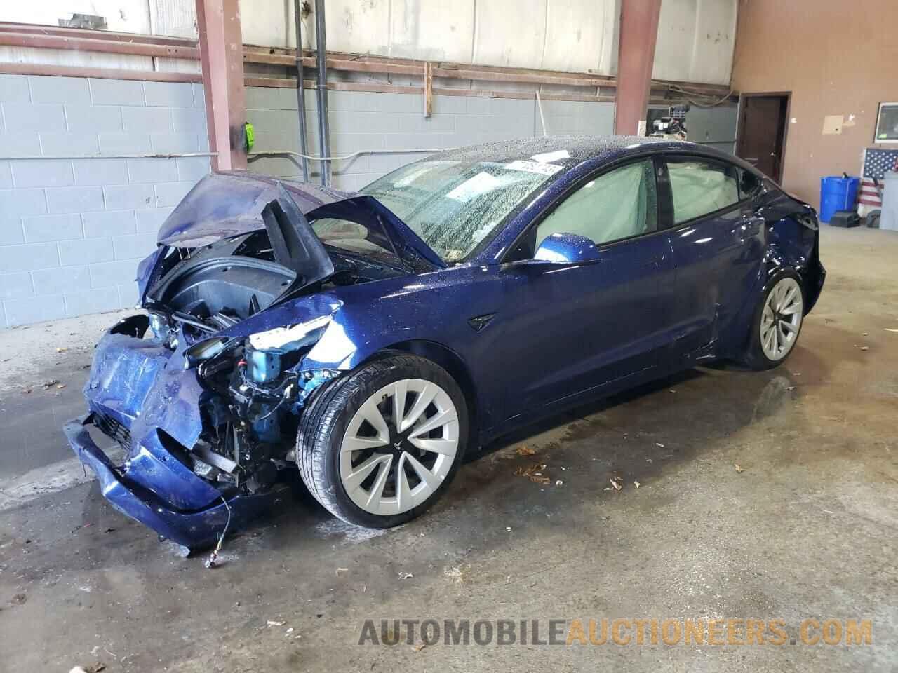 5YJ3E1EBXNF290612 TESLA MODEL 3 2022