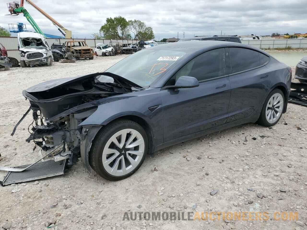 5YJ3E1EBXNF308929 TESLA MODEL 3 2022