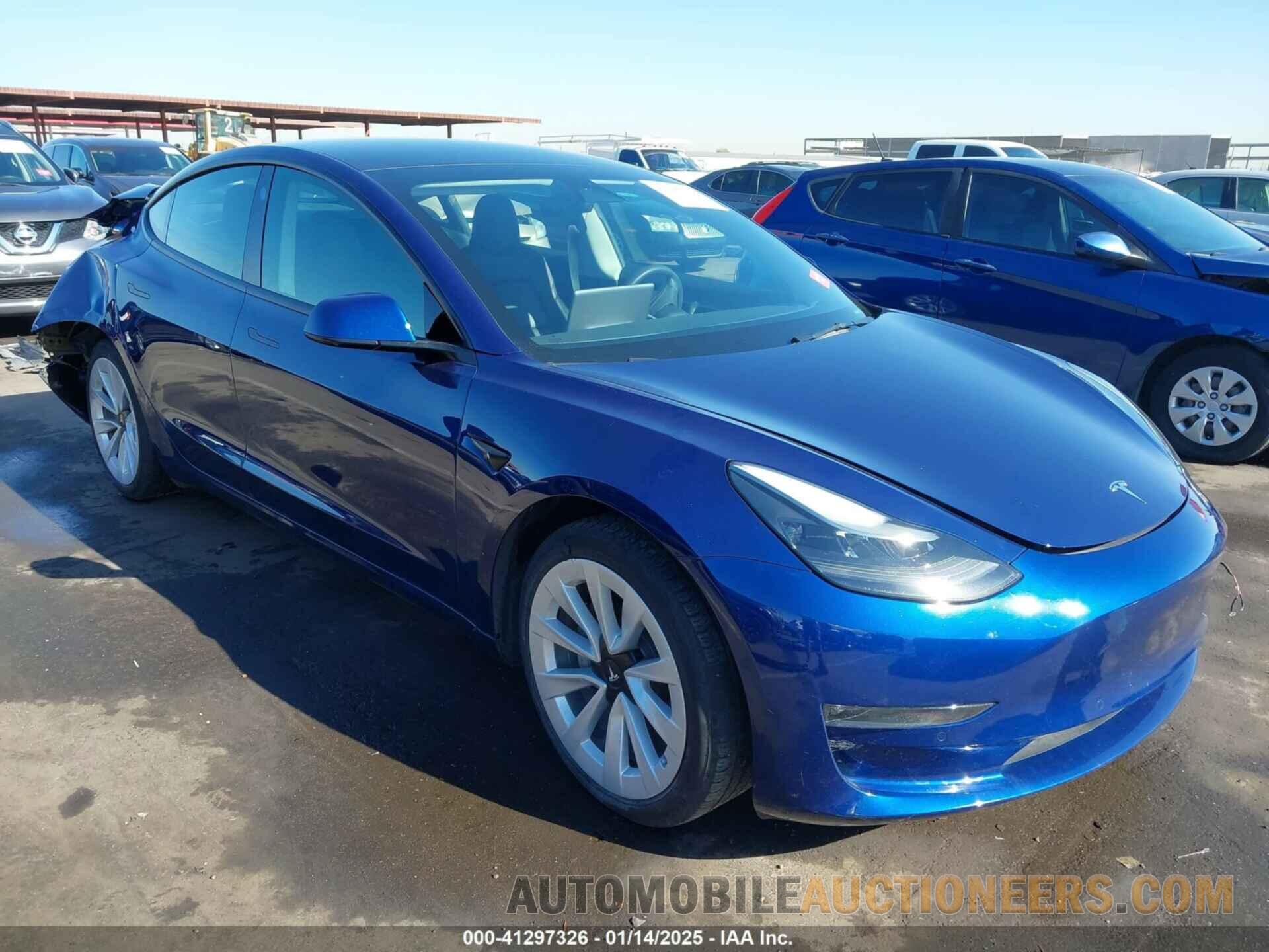 5YJ3E1EBXNF317114 TESLA MODEL 3 2022