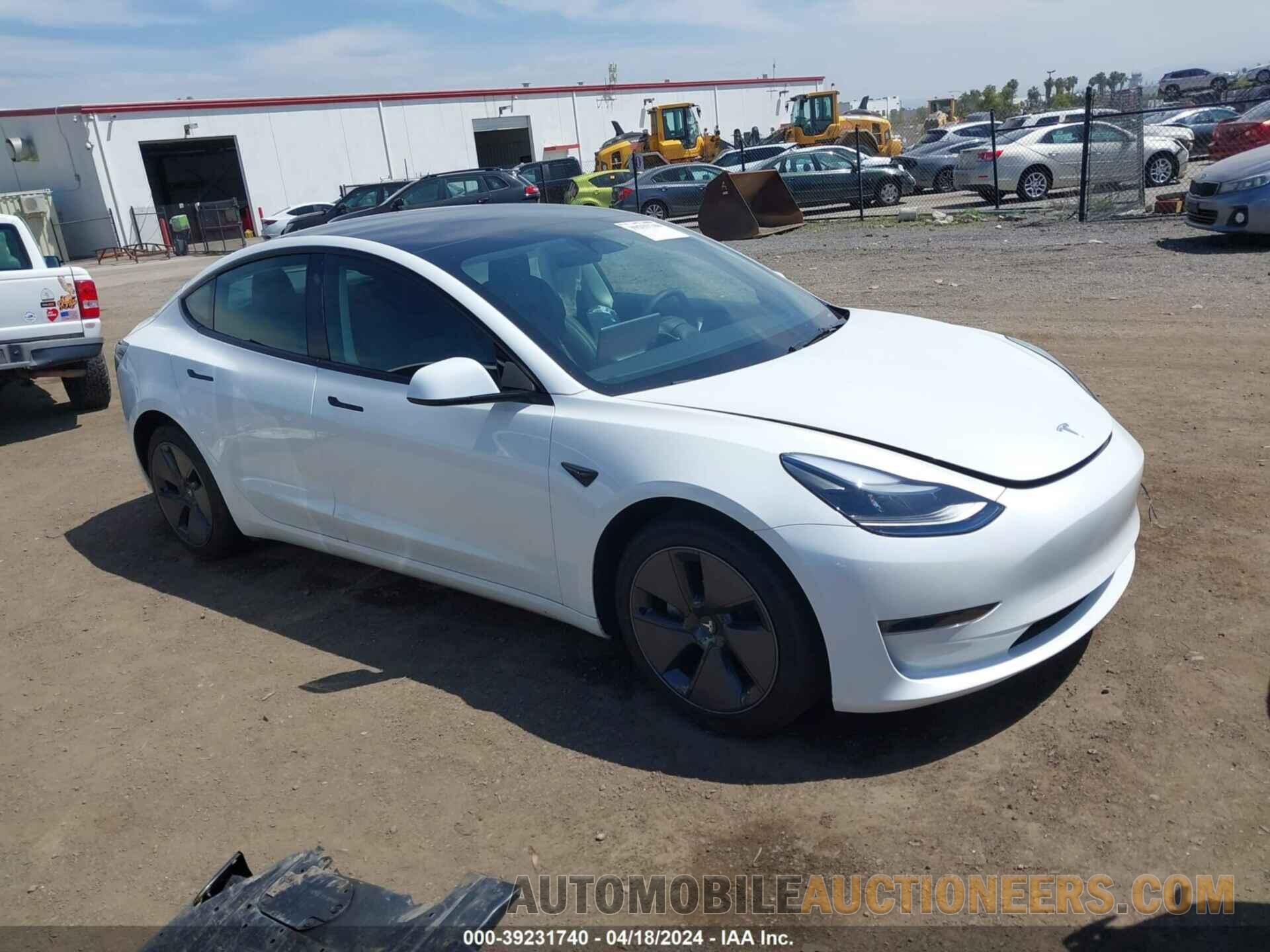 5YJ3E1EBXPF631106 TESLA MODEL 3 2023