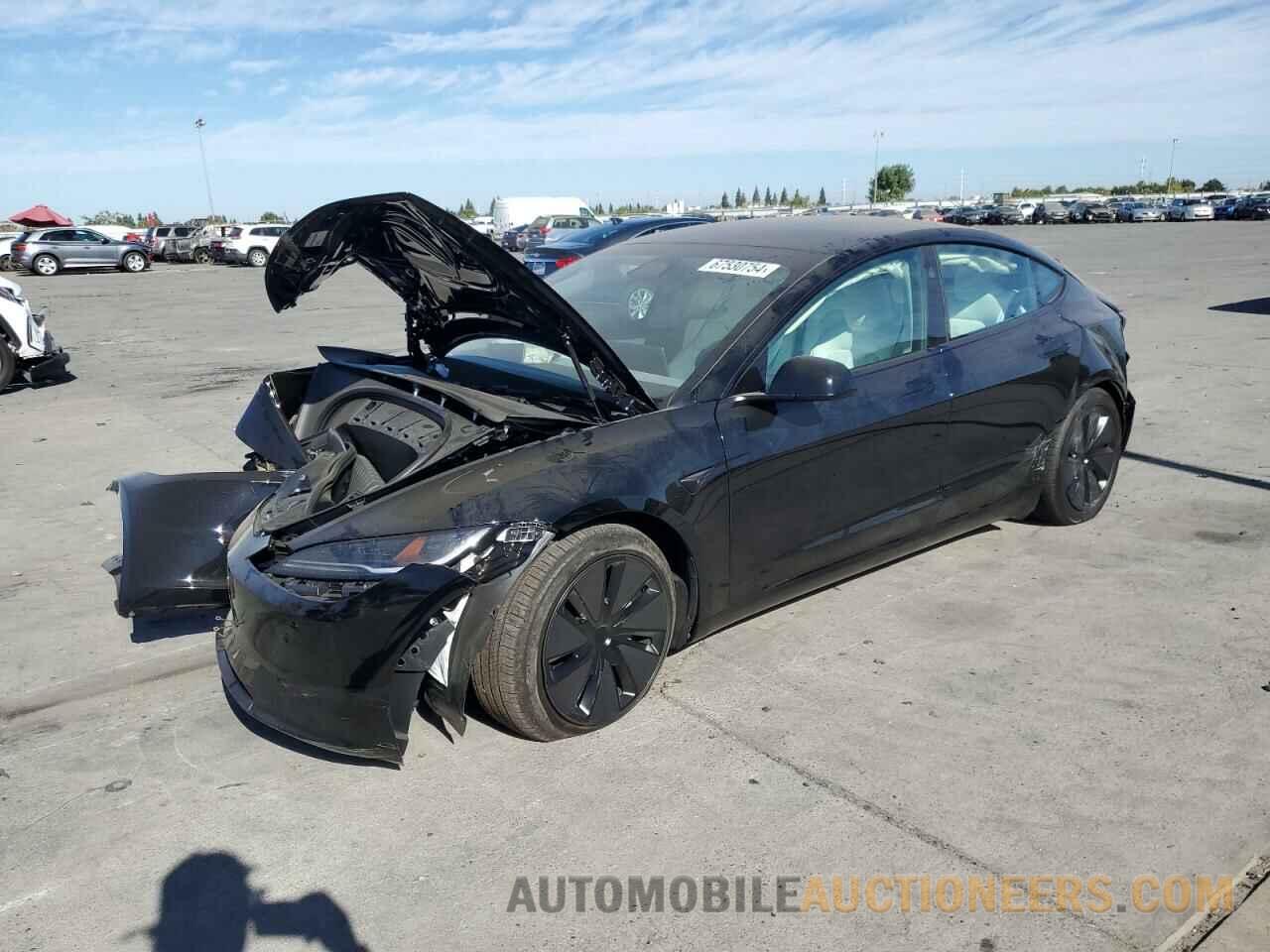 5YJ3E1EBXRF809860 TESLA MODEL 3 2024