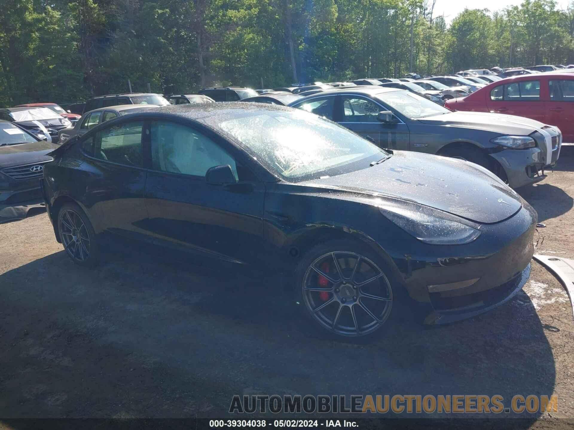 5YJ3E1EC0MF056566 TESLA MODEL 3 2021