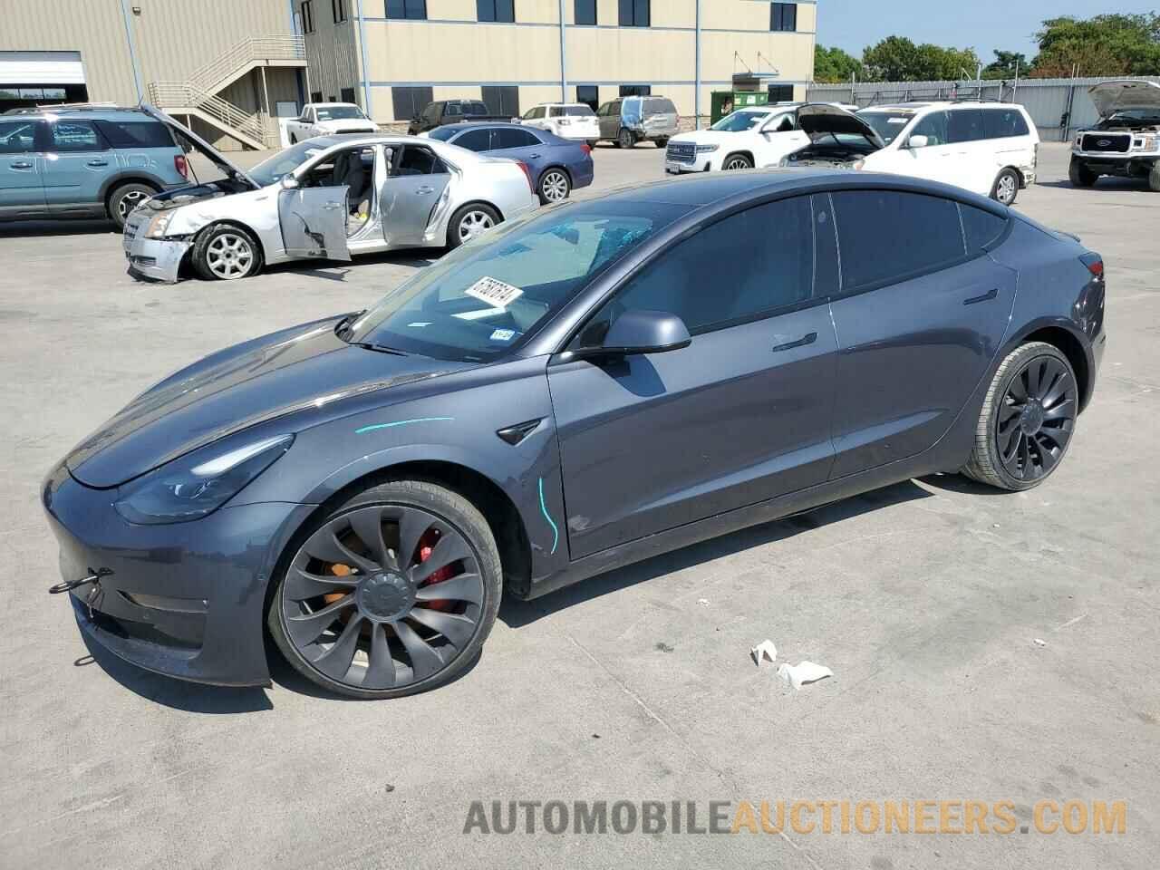 5YJ3E1EC0MF087316 TESLA MODEL 3 2021