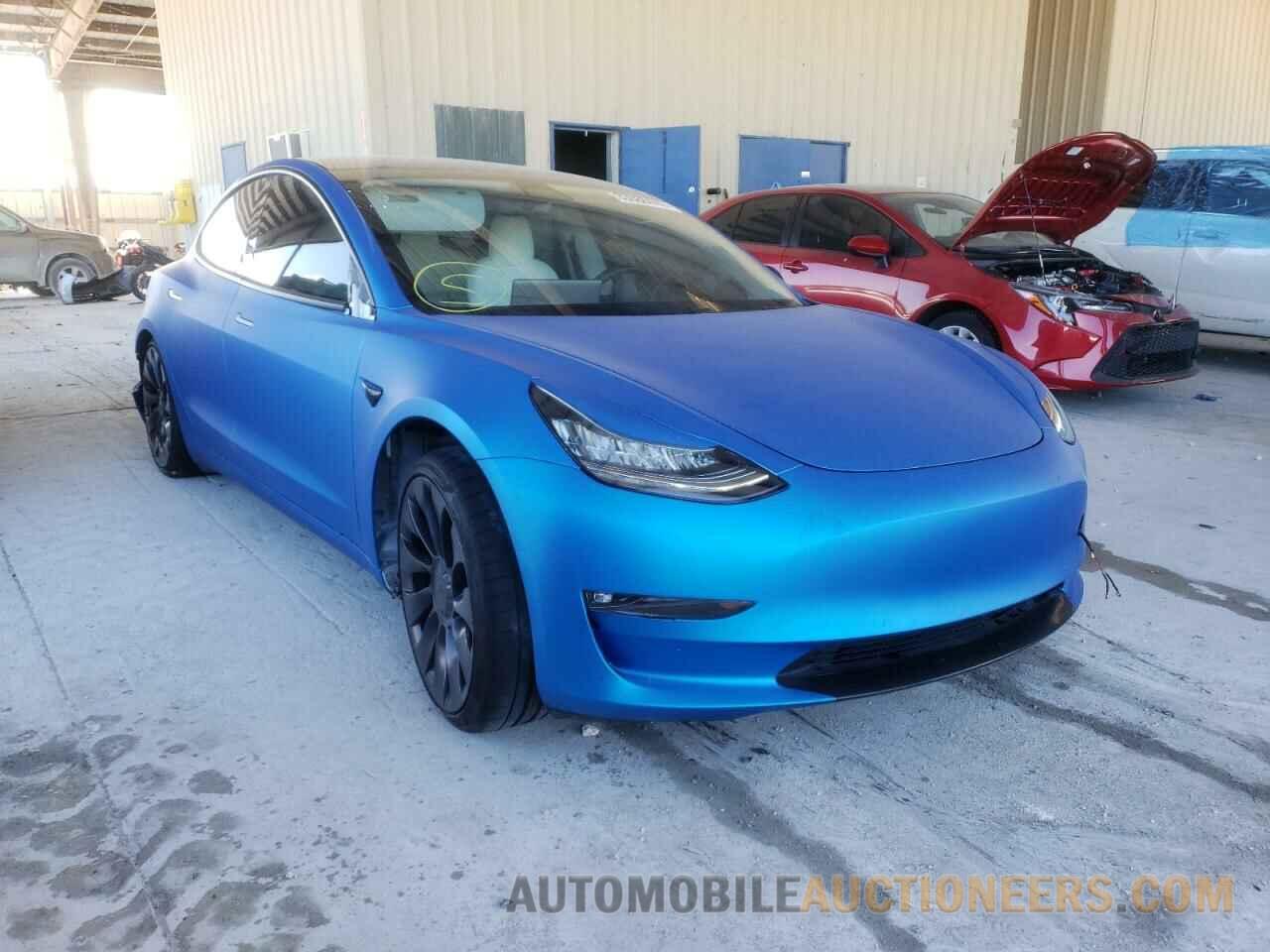 5YJ3E1EC0MF849771 TESLA MODEL 3 2021