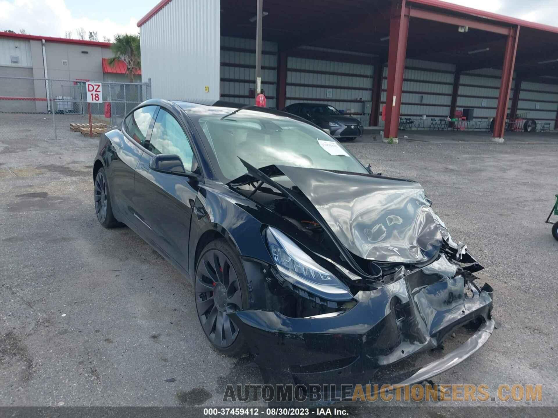 5YJ3E1EC0MF850418 TESLA MODEL 3 2021