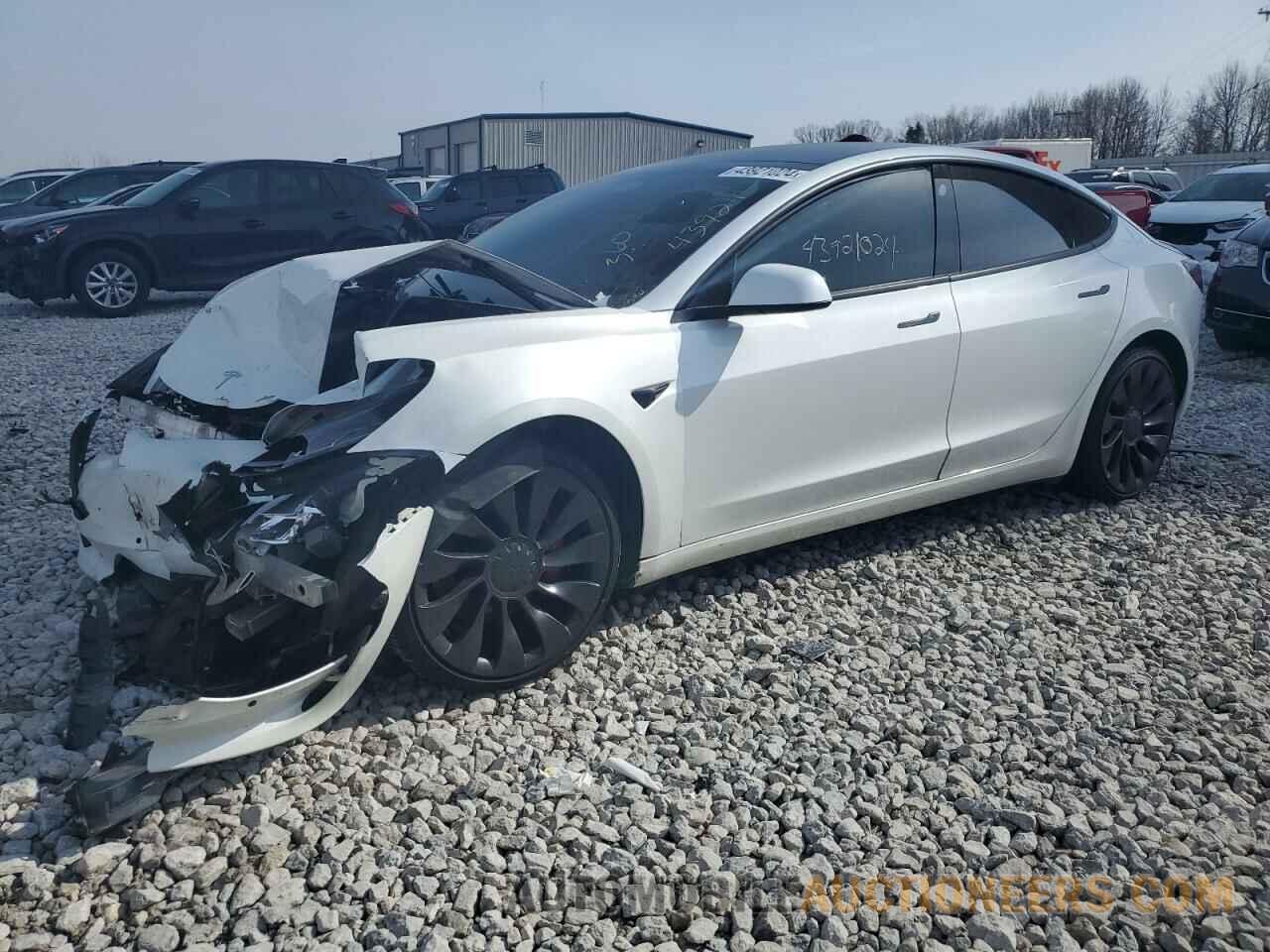 5YJ3E1EC0MF925621 TESLA MODEL 3 2021