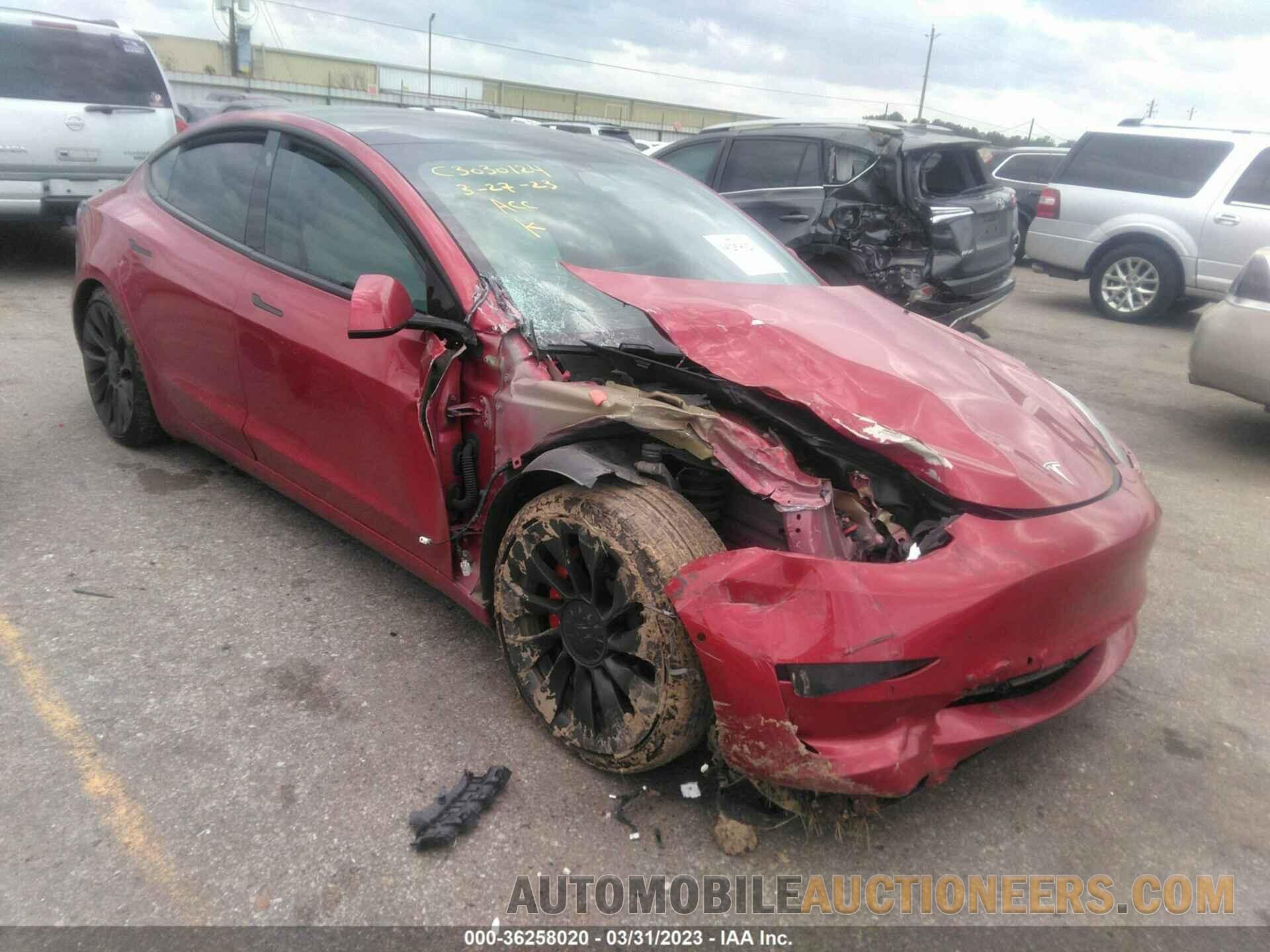 5YJ3E1EC0MF926297 TESLA MODEL 3 2021