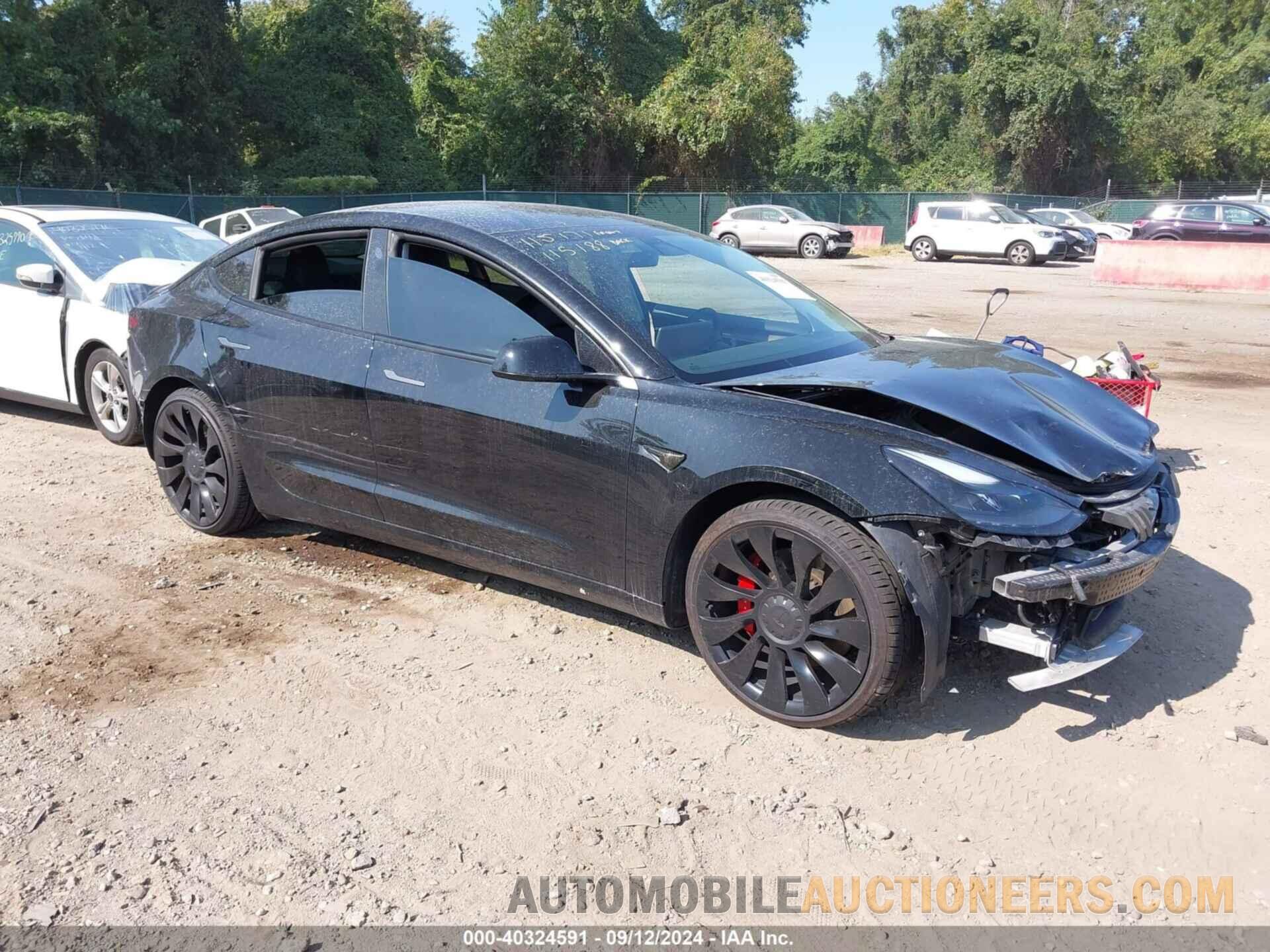 5YJ3E1EC0MF981106 TESLA MODEL 3 2021