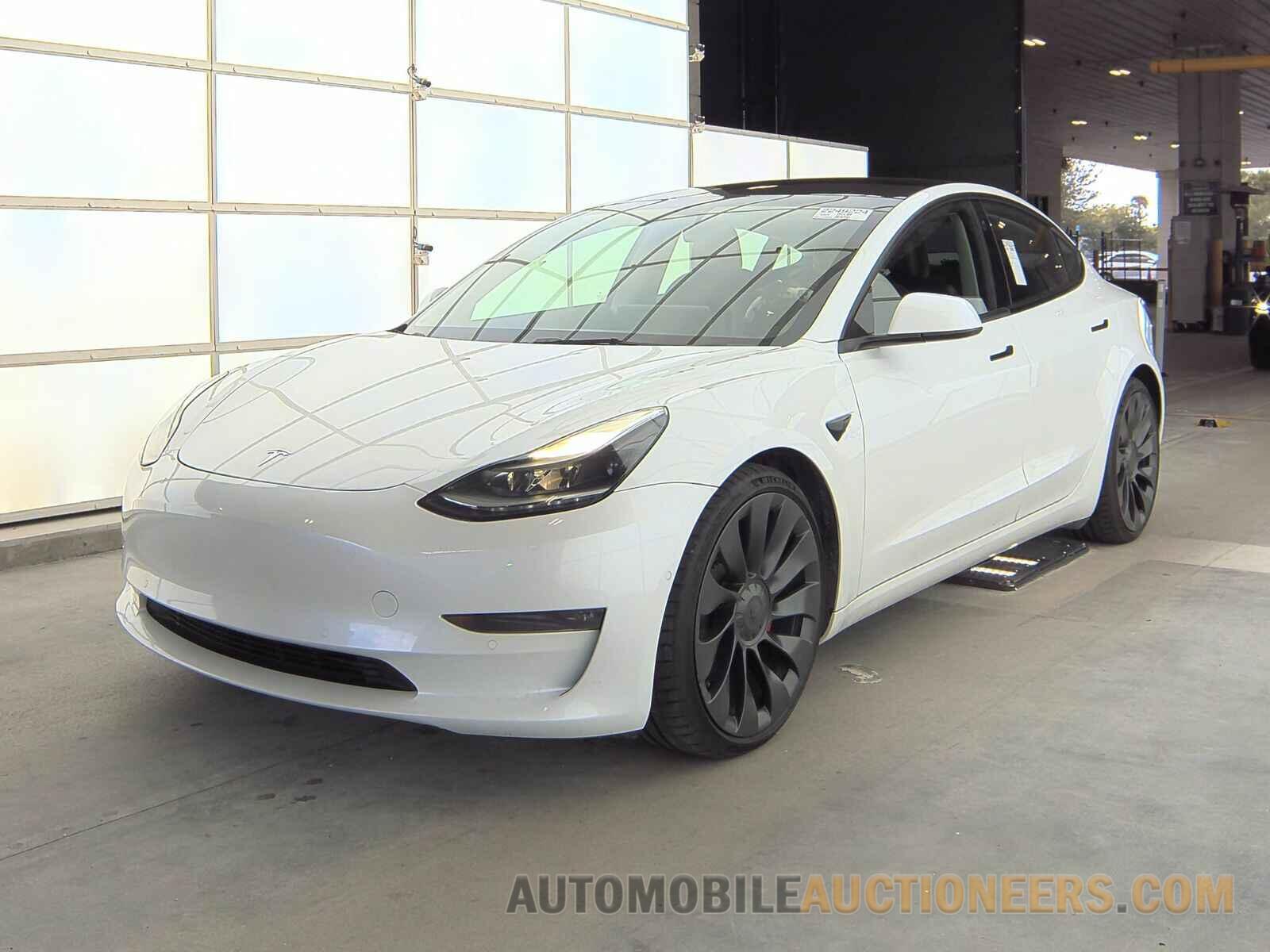 5YJ3E1EC0NF105542 Tesla Model 3 2022